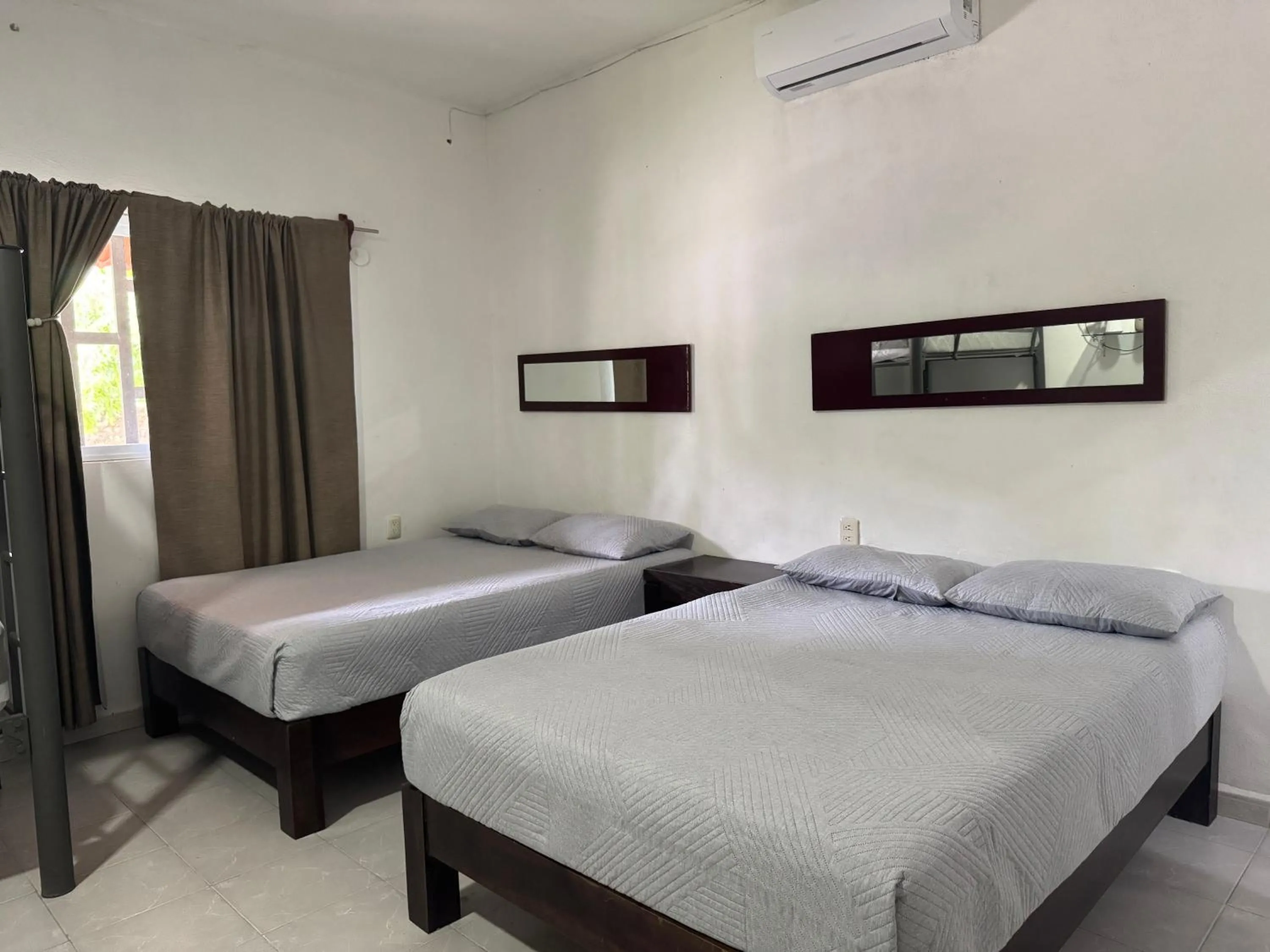 Bed in Zayali Bacalar - Guest House