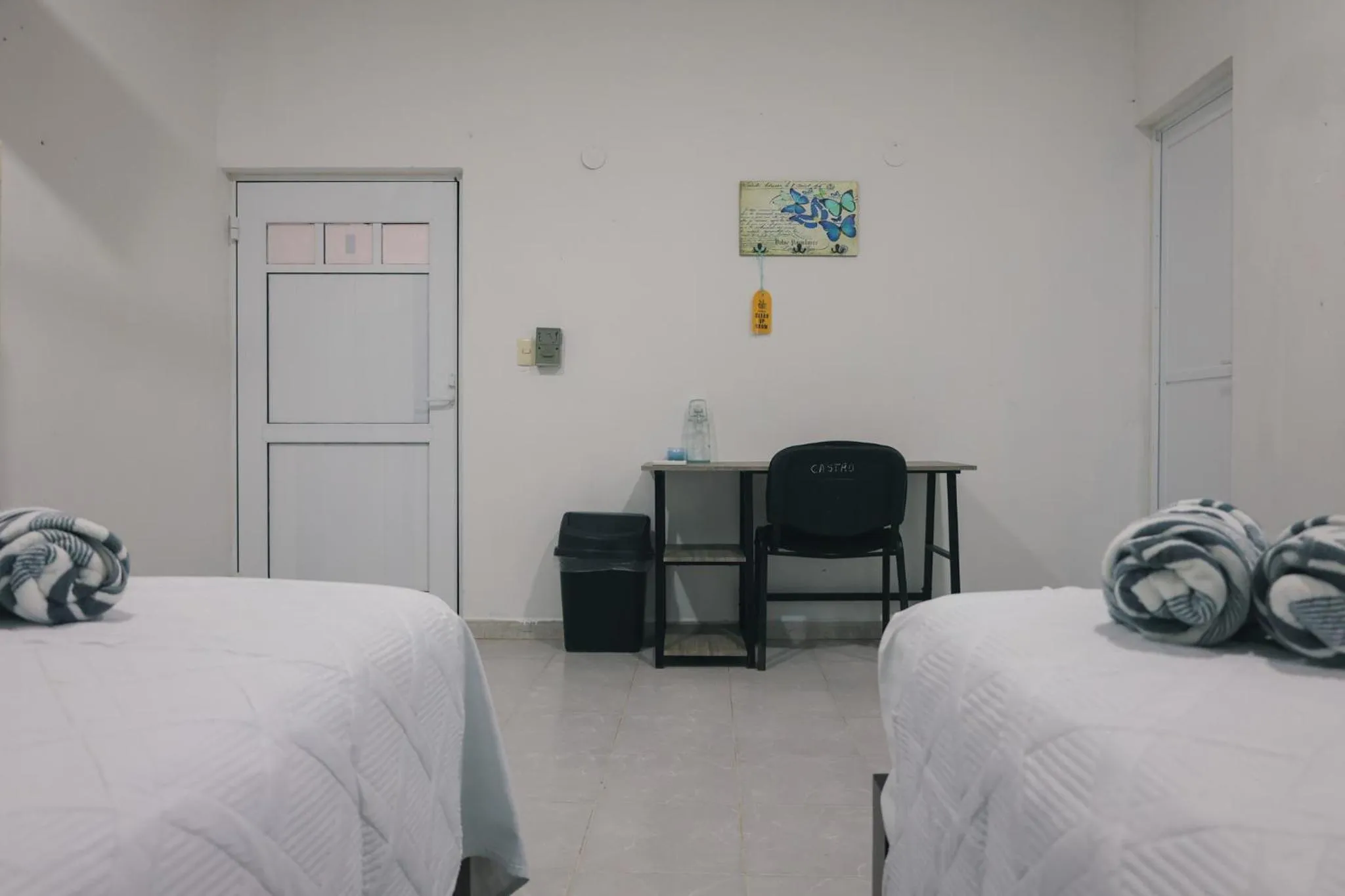 Bed in Zayali Bacalar - Guest House