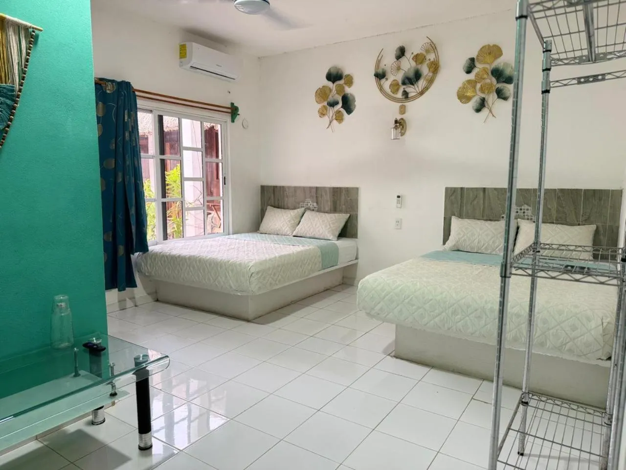 Bed in Zayali Bacalar - Guest House