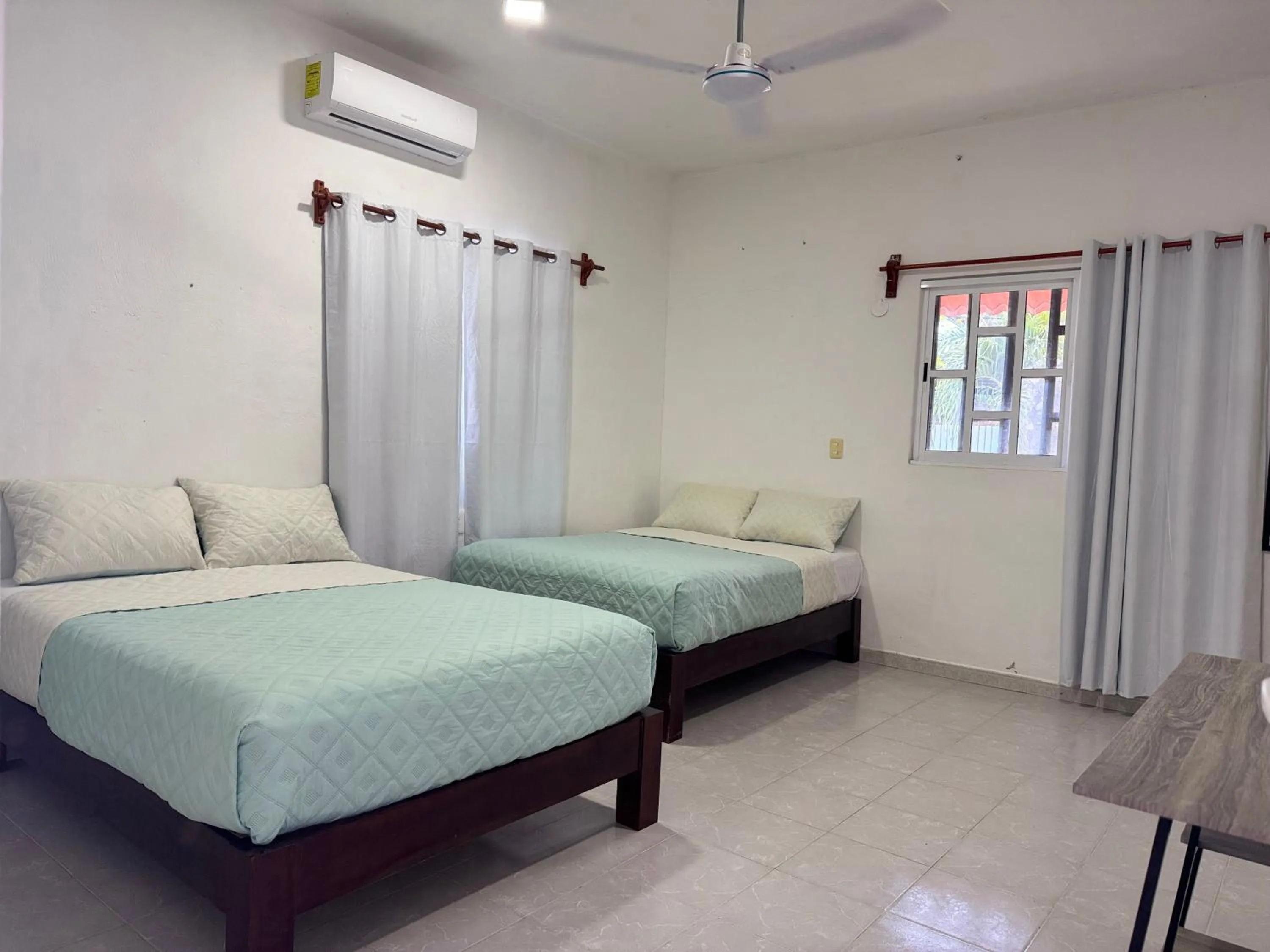Bed in Zayali Bacalar - Guest House