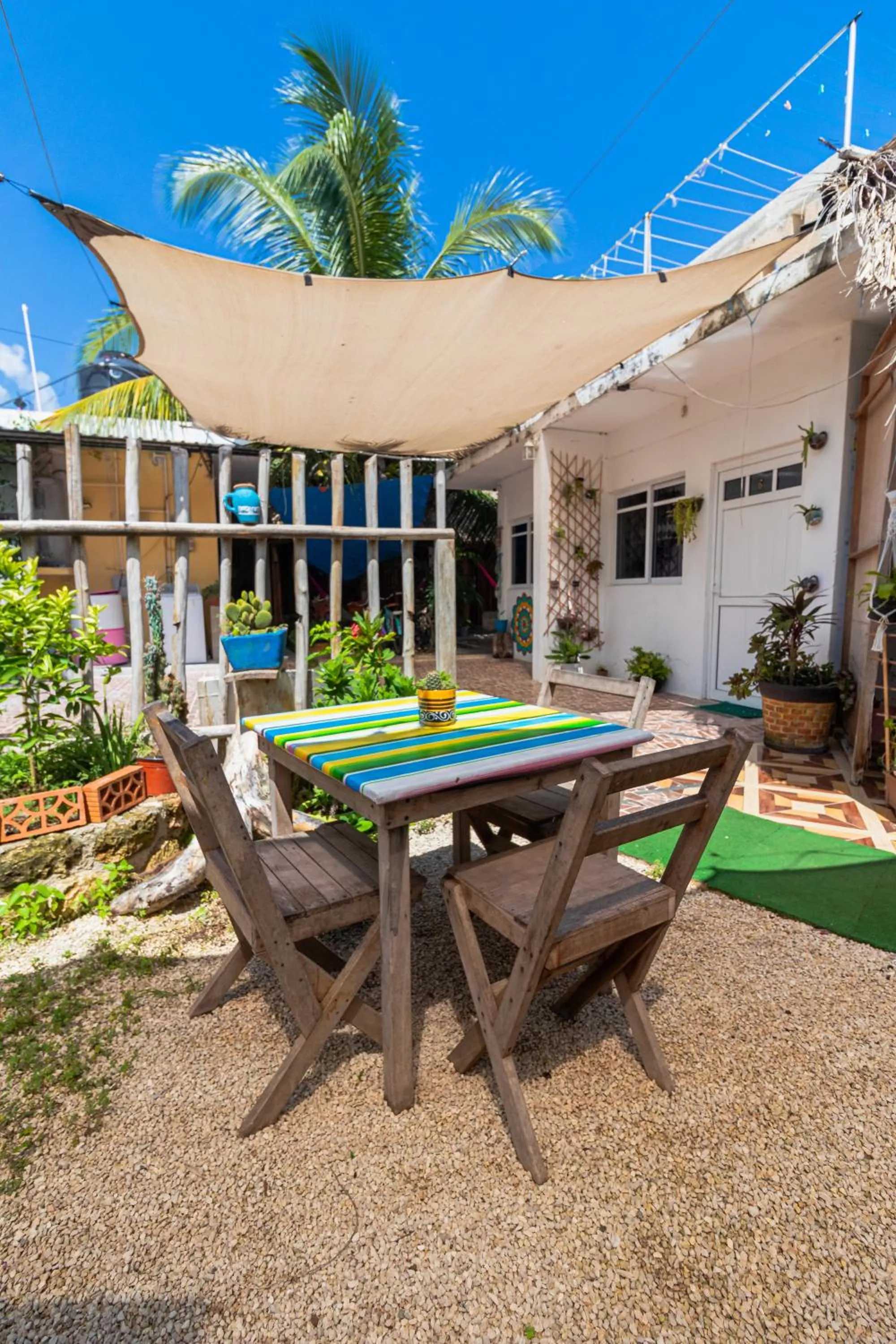 Garden in Zayali Bacalar - Guest House