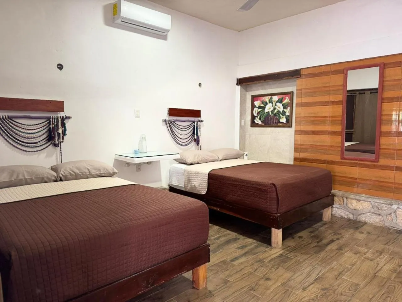 Bed in Zayali Bacalar - Guest House