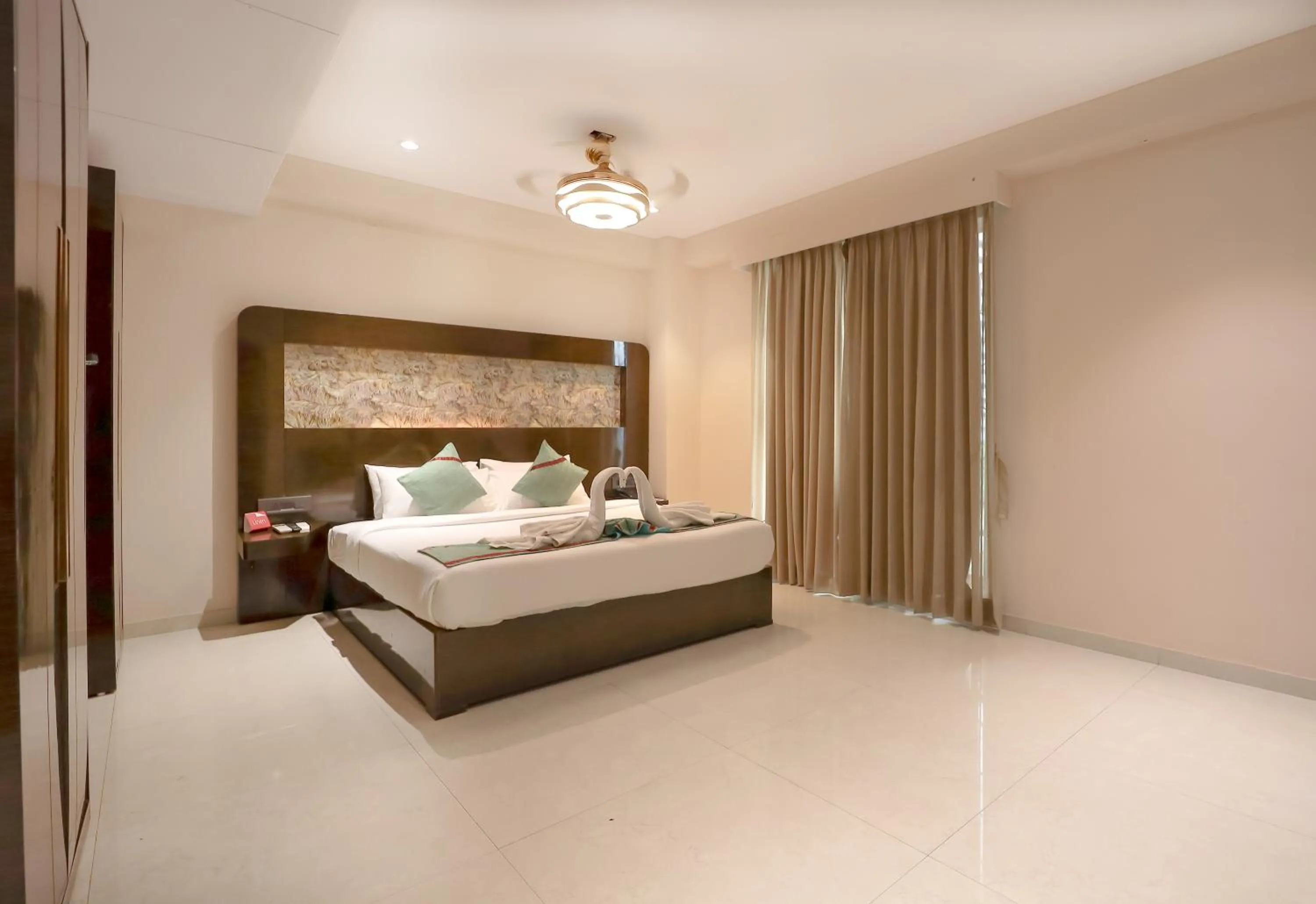Bedroom, Bed in Zip By Spree Hotels Surat