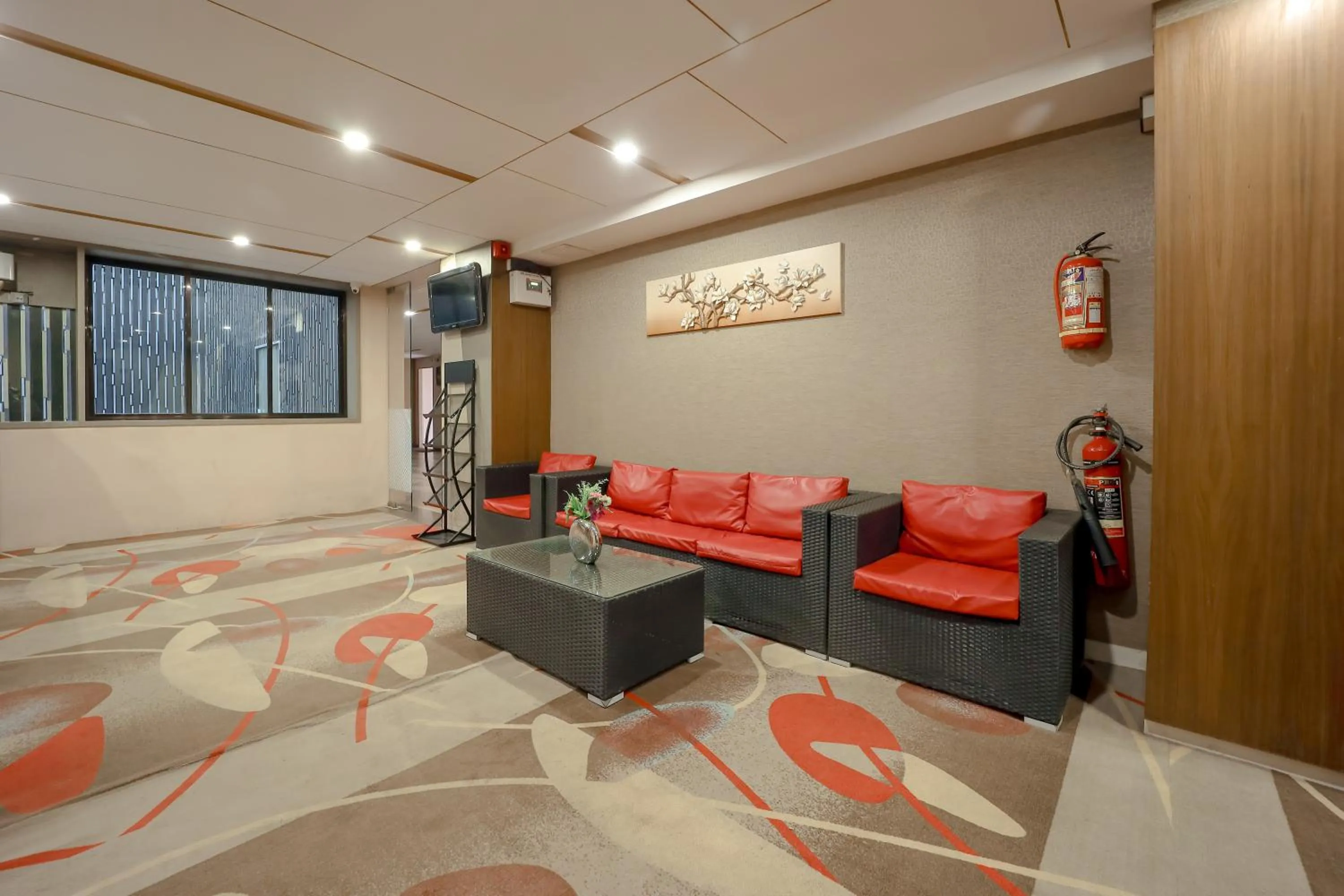 Lobby or reception in Zip By Spree Hotels Surat