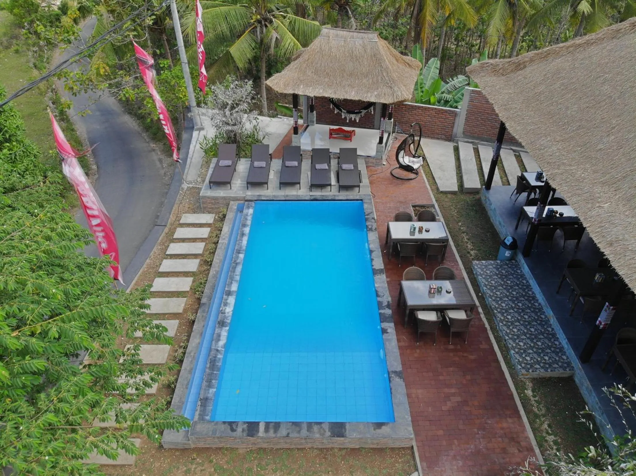 Pool view in Bintang Penida Resort