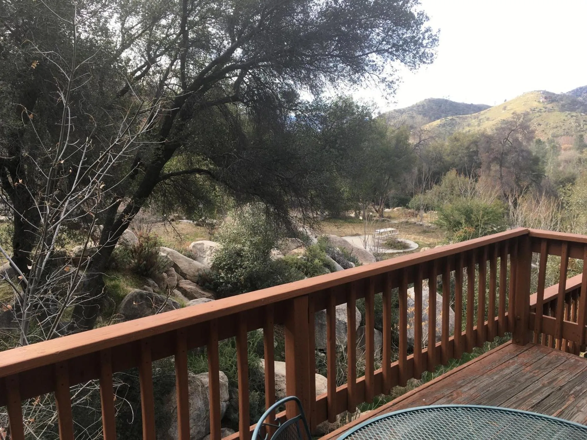 Balcony/Terrace in Whispering Pines Lodge