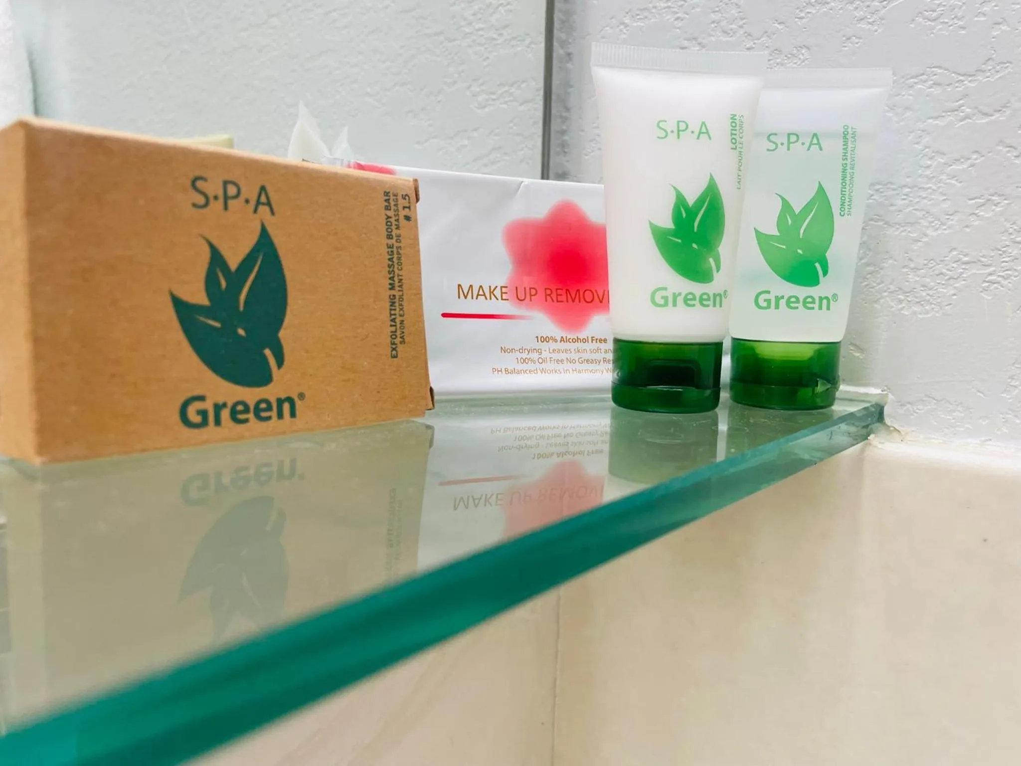 Bathroom in Whispering Pines Lodge