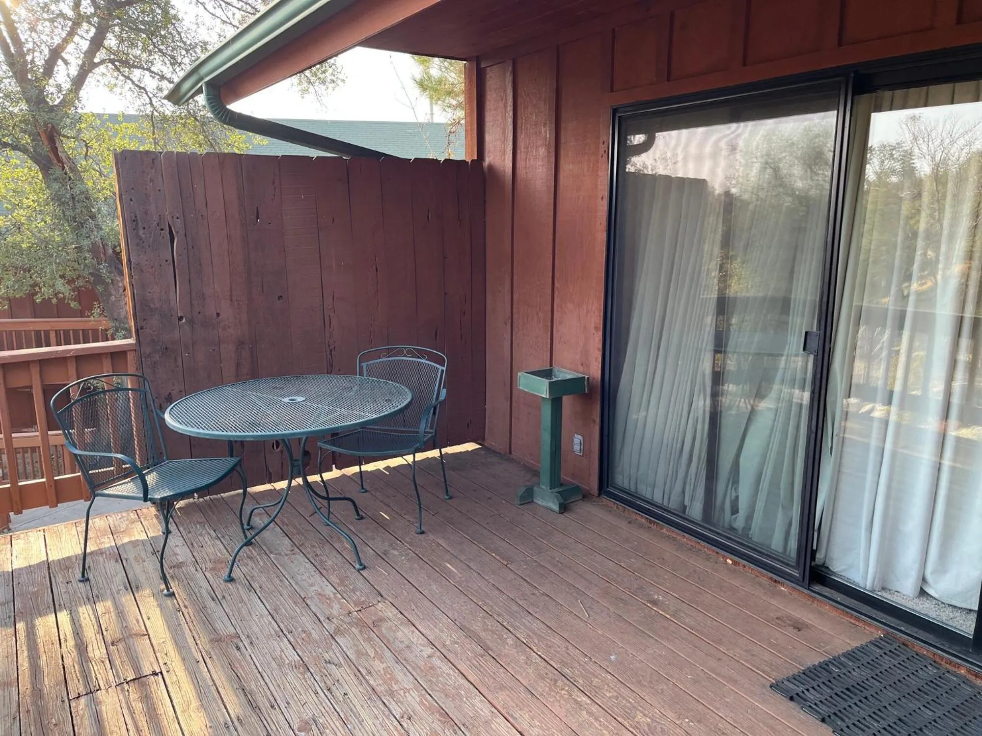 Balcony/Terrace in Whispering Pines Lodge