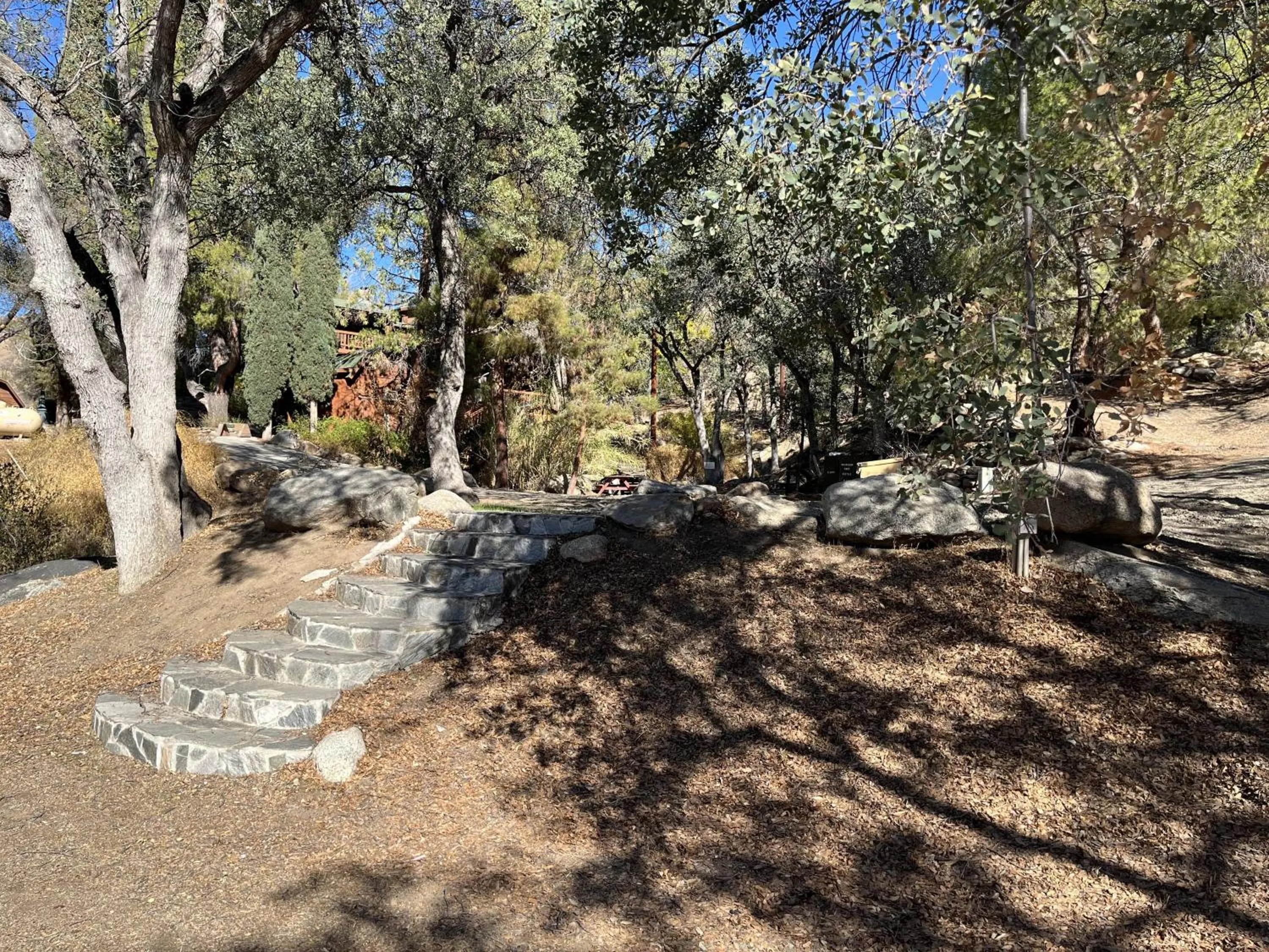 Natural landscape in Whispering Pines Lodge
