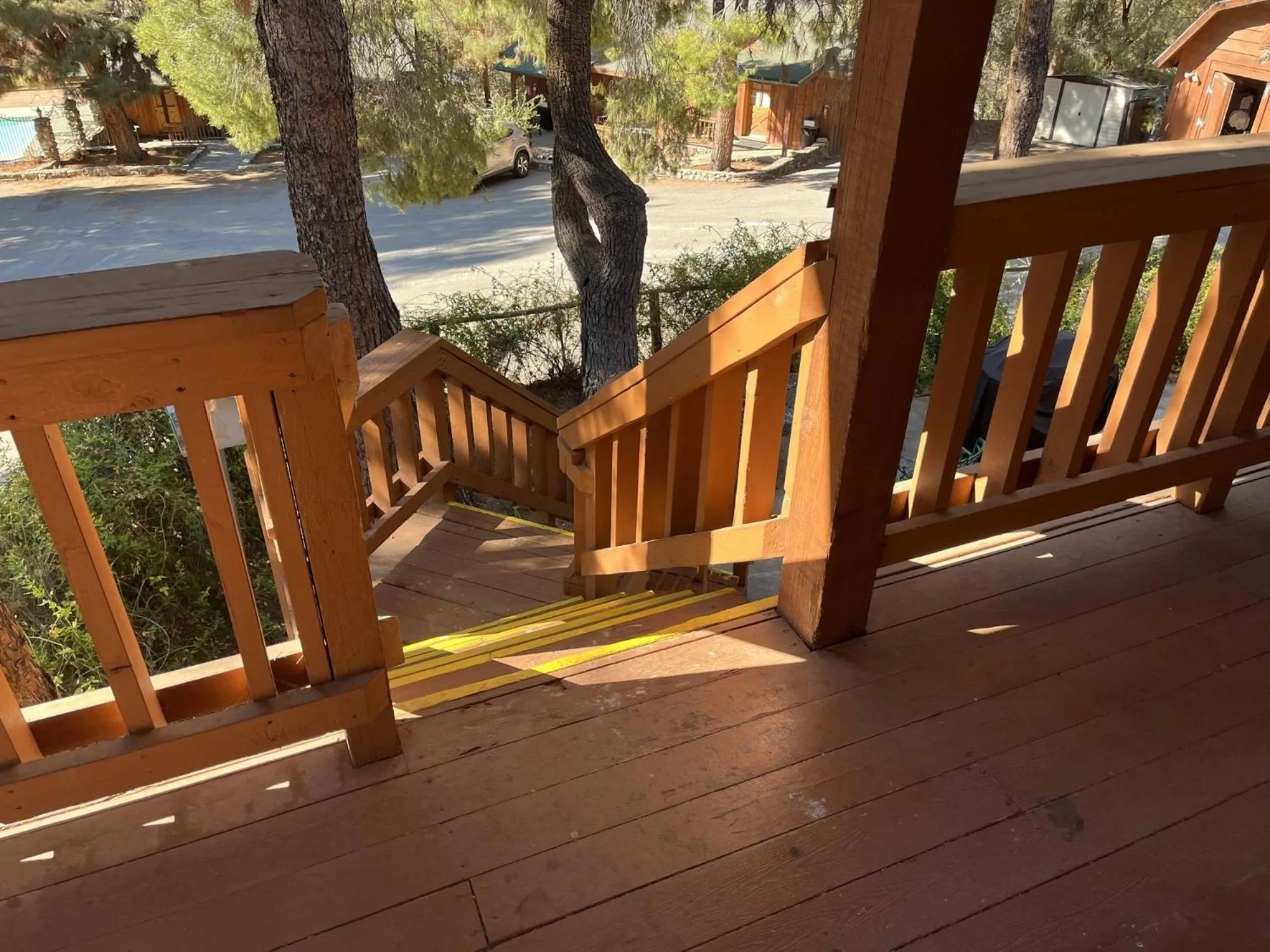 Balcony/Terrace in Whispering Pines Lodge