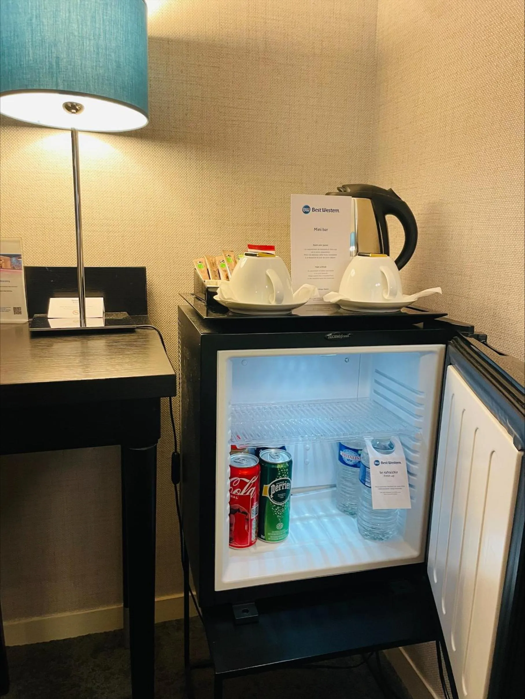 minibar in Best Western Allegro Nation