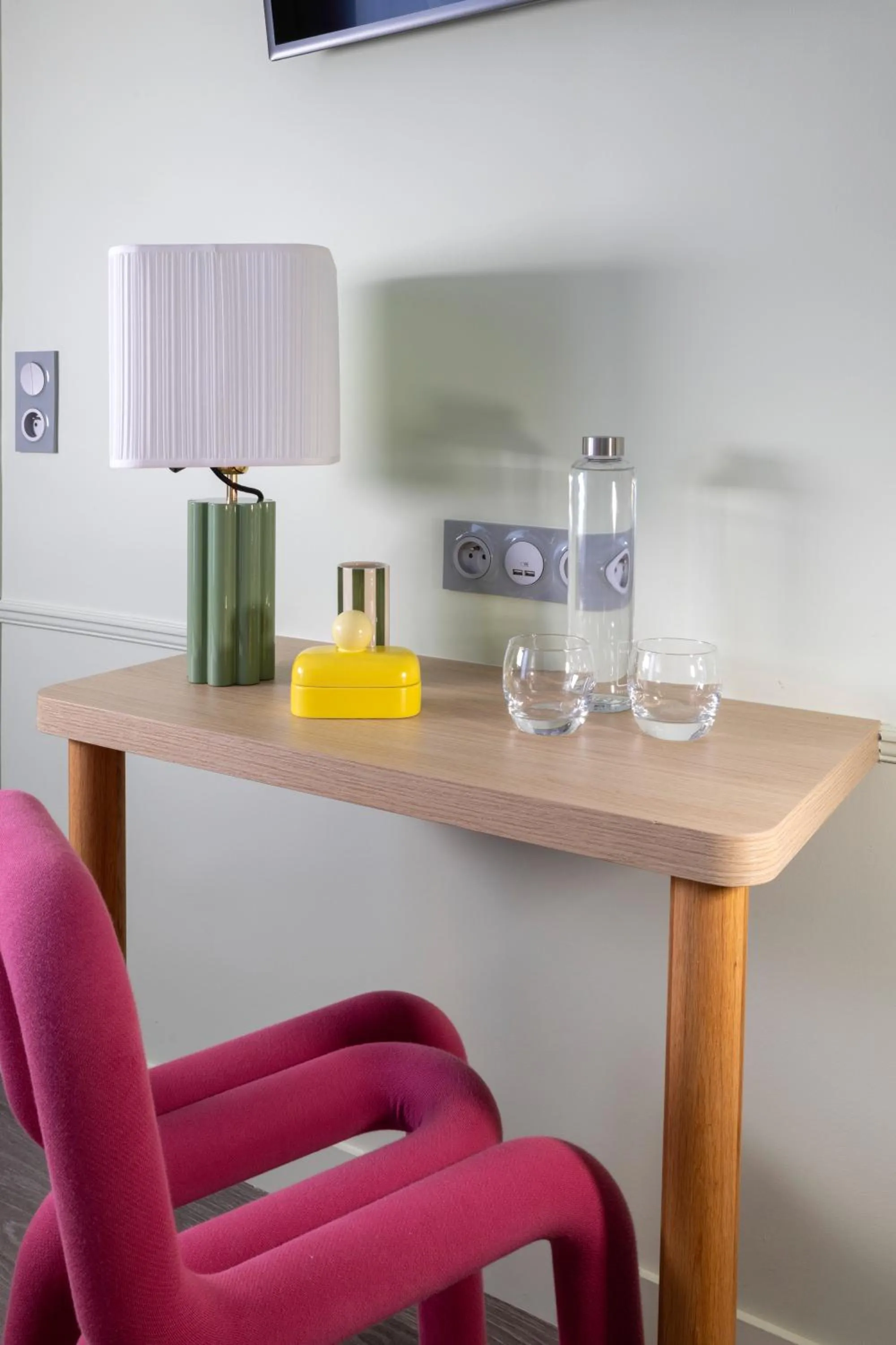 Decorative detail in Hotel La Folie des Pres - Saint-Germain-des-Pres