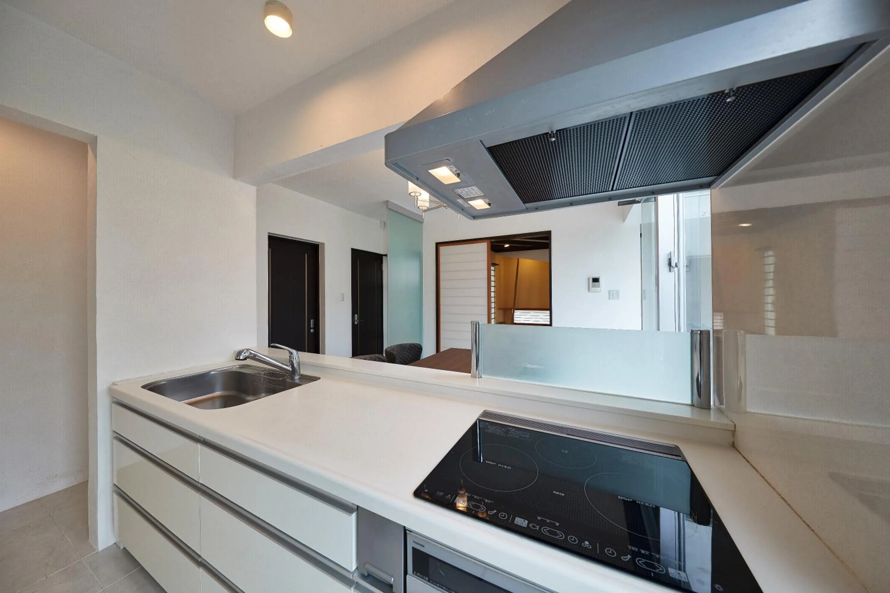 Kitchen or kitchenette in Sky Villa Toyohara