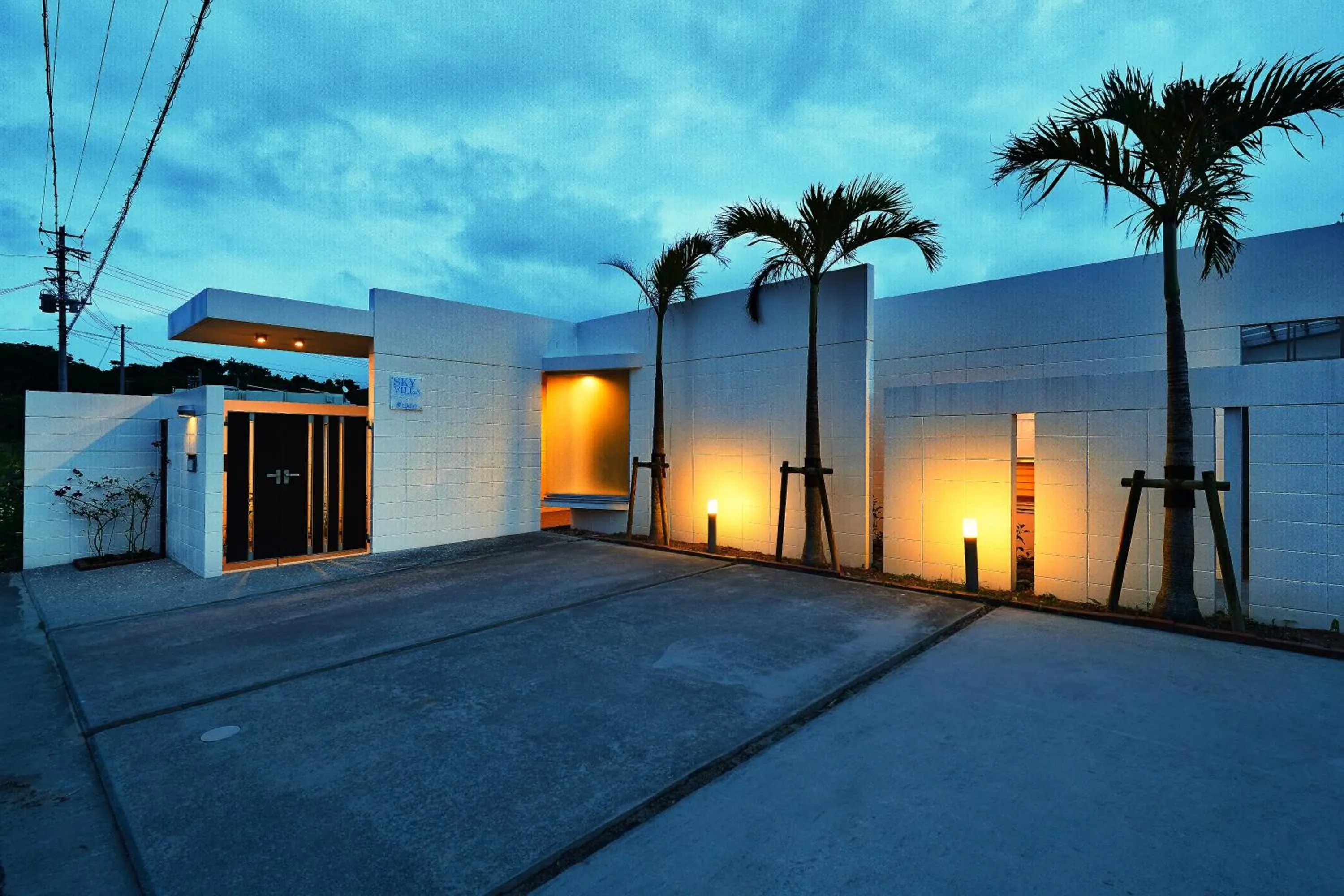 Facade/entrance in Sky Villa Toyohara