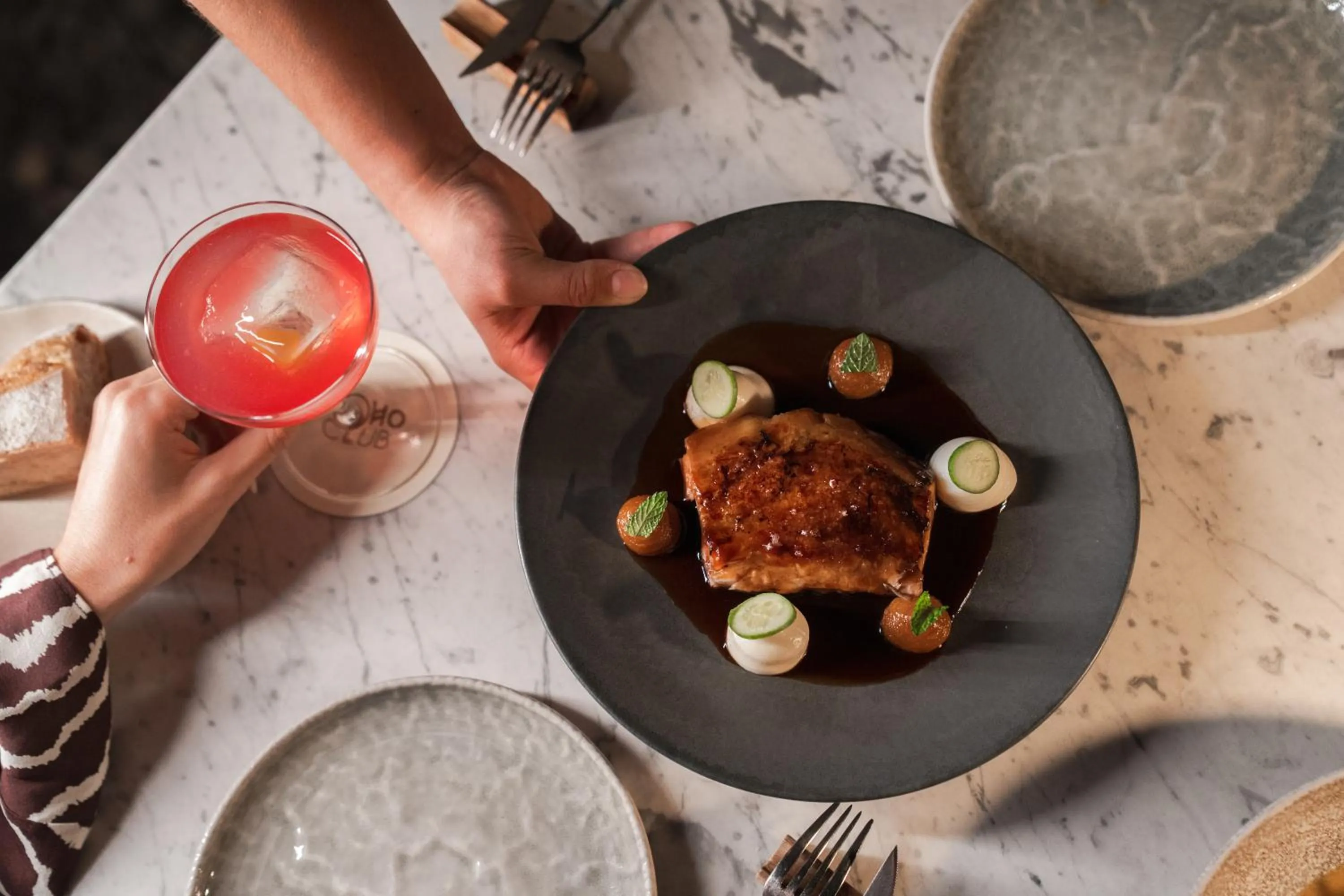 Restaurant/places to eat in Boho Club