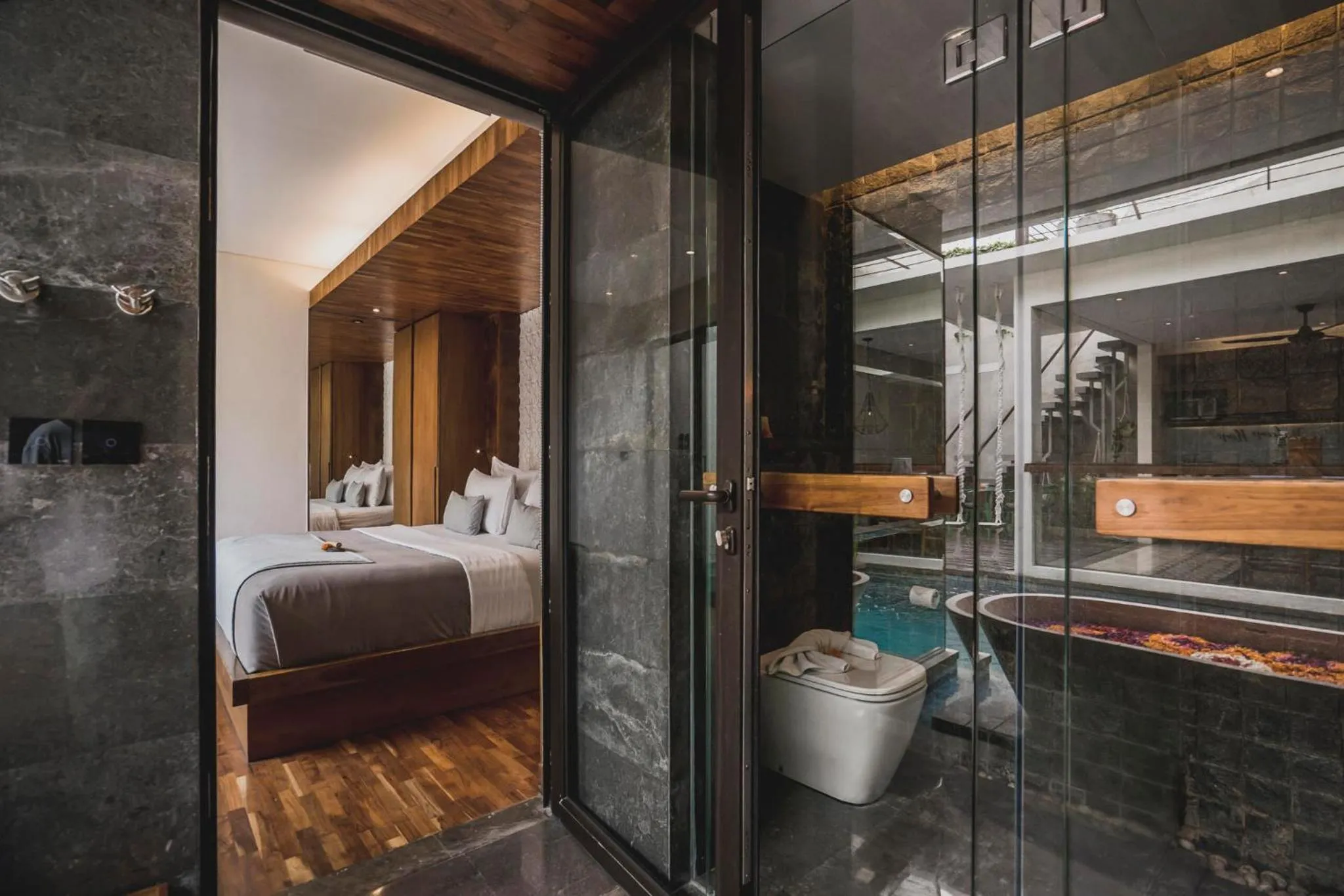 Facility for disabled guests, Bed in Ayona Villa Seminyak by Ini Vie Hospitality