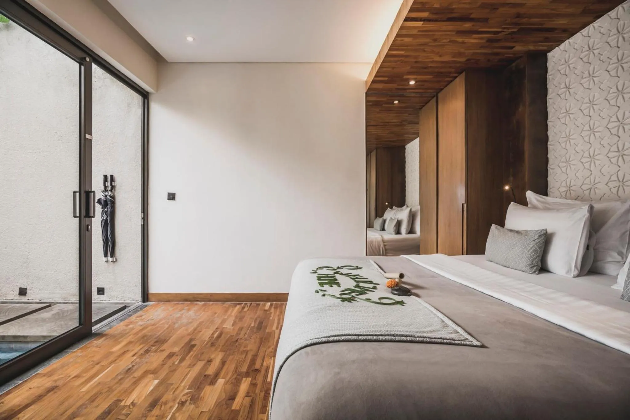 Bedroom, Bed in Ayona Villa Seminyak by Ini Vie Hospitality