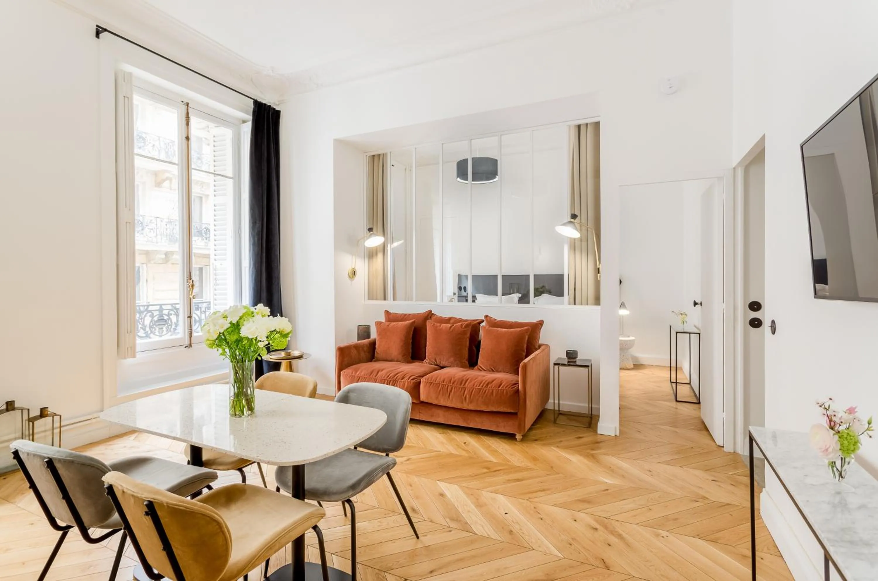 Habitat Parisien - 1BR-1BA - Louvre