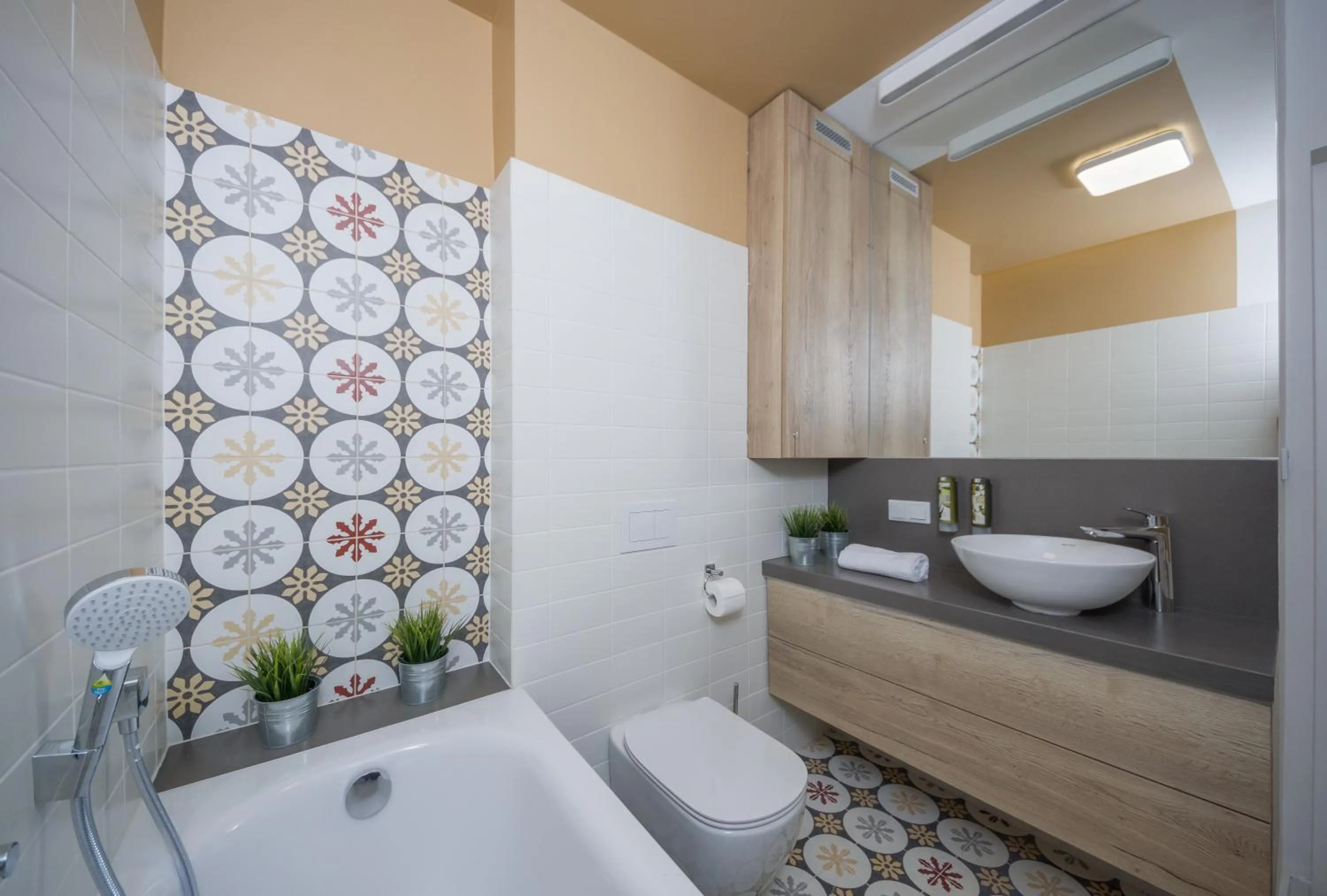 Bathroom in Ermine Suites