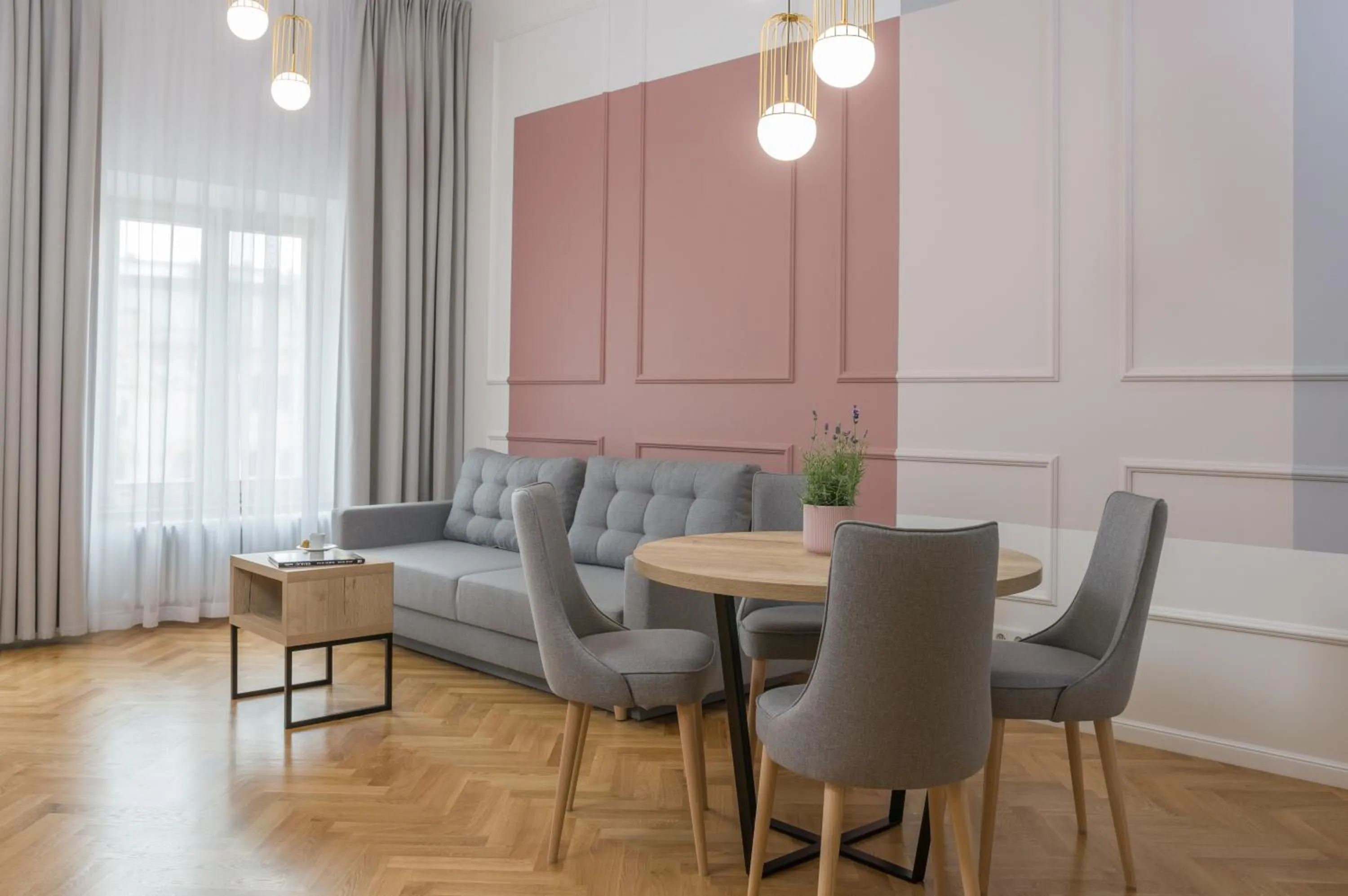 Living room in Ermine Suites