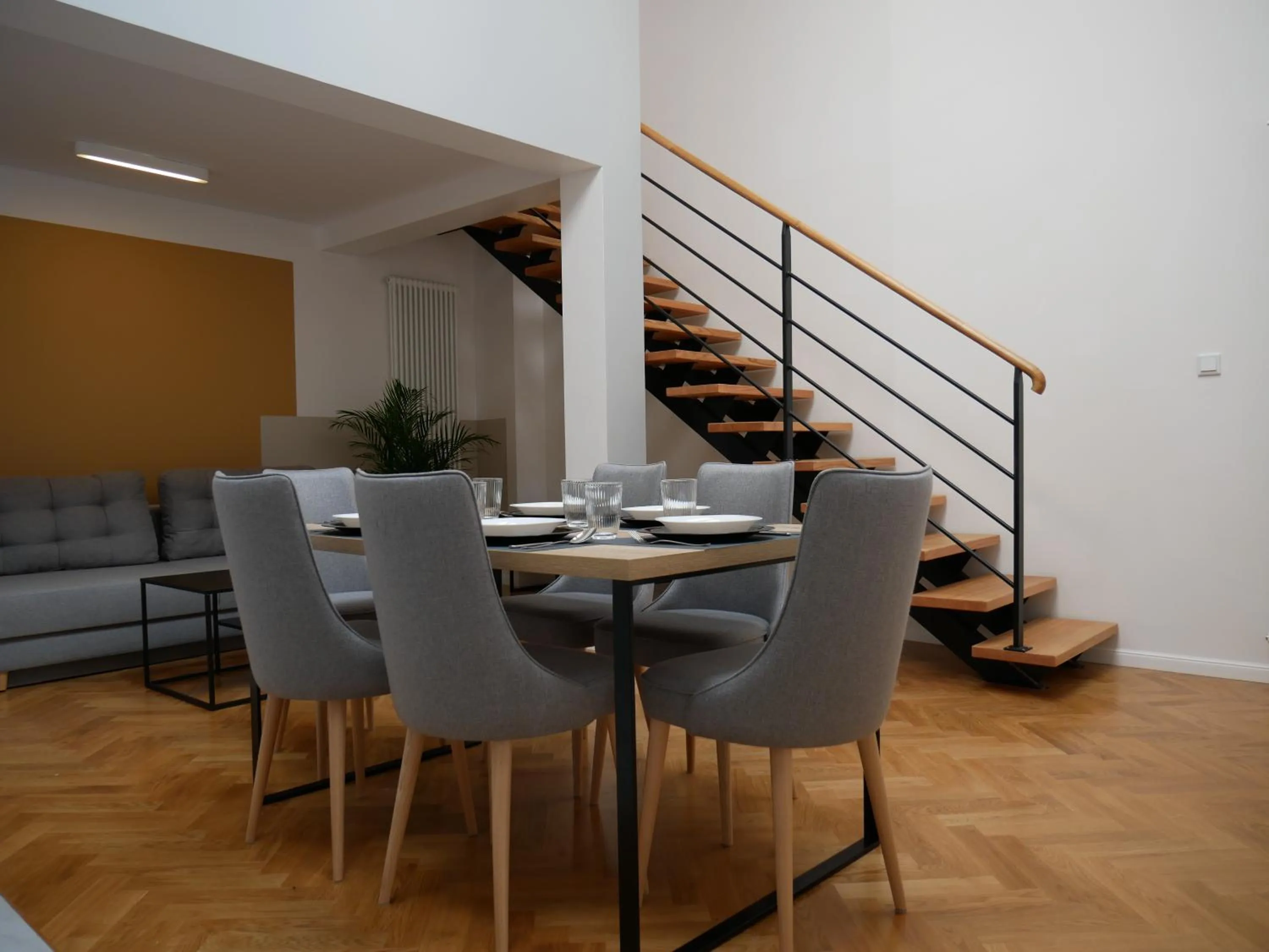 Living room in Ermine Suites