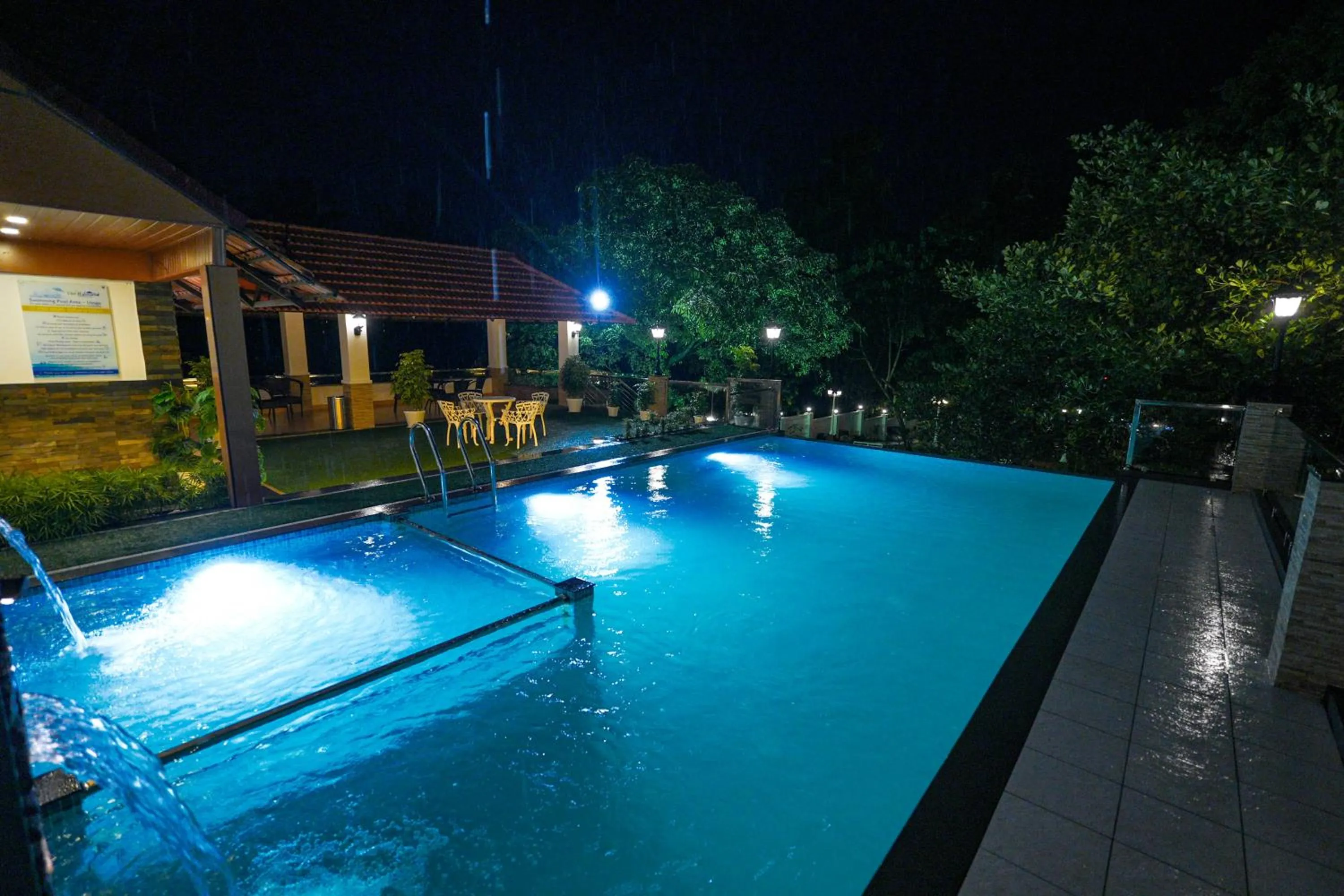 Night in Athirappilly Rainland Resort