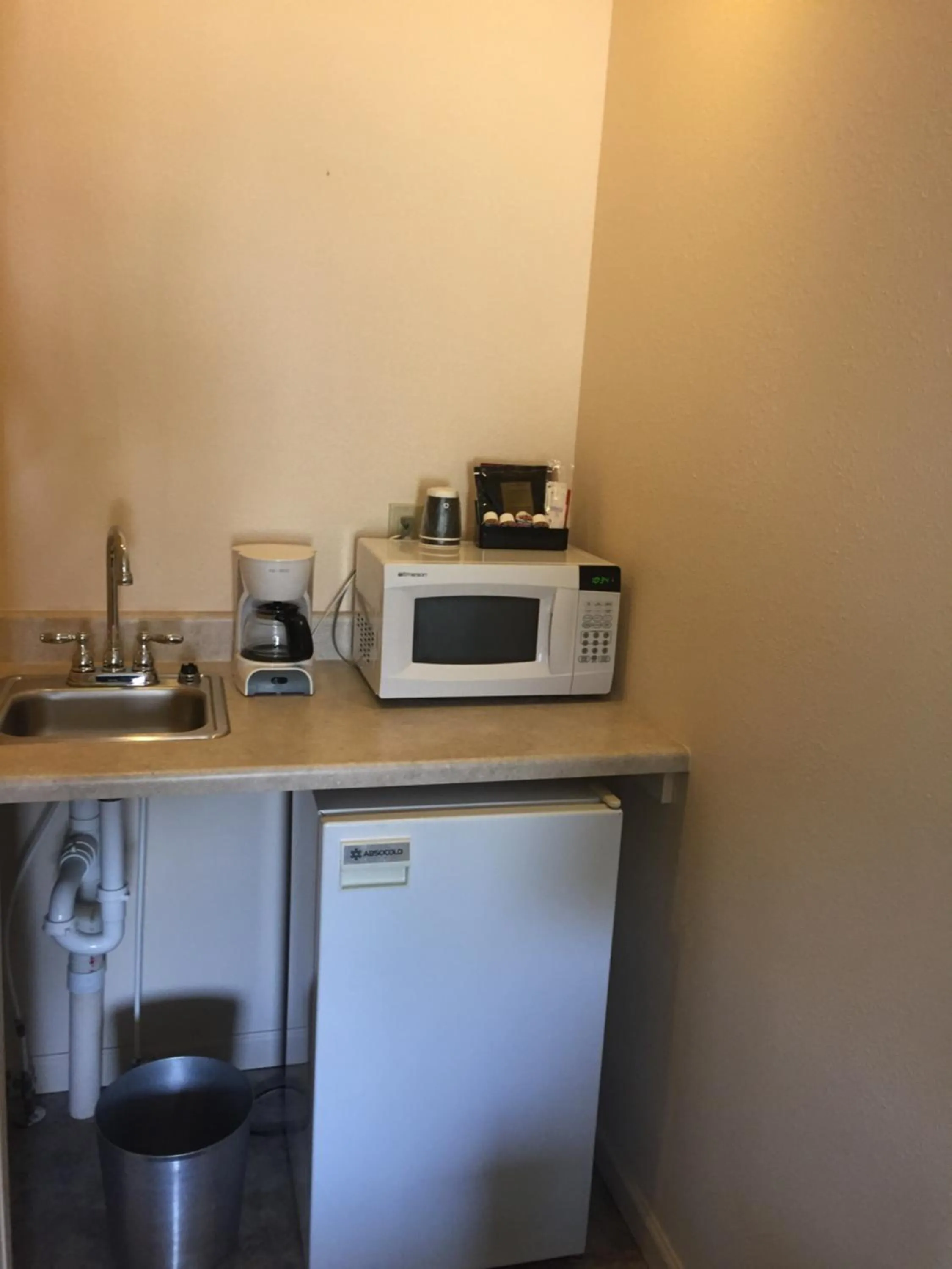 Kitchen or kitchenette in Mansion House Motel