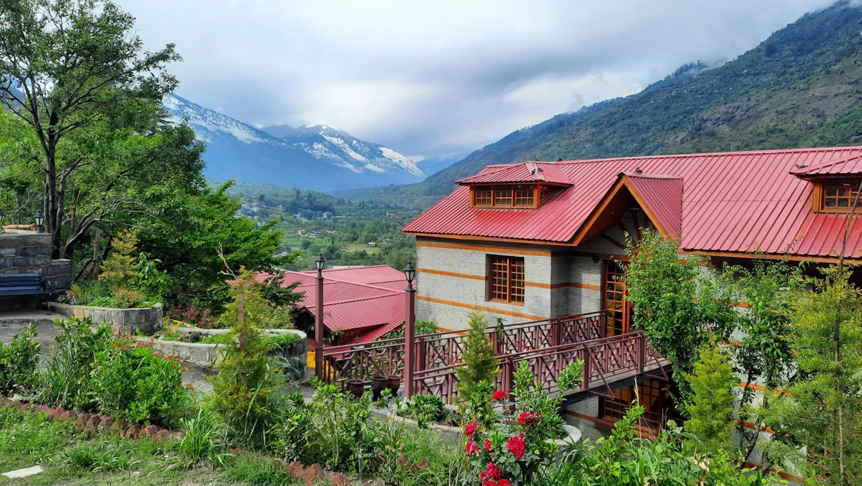 Property building in Regenta Inn by Riverside Manali