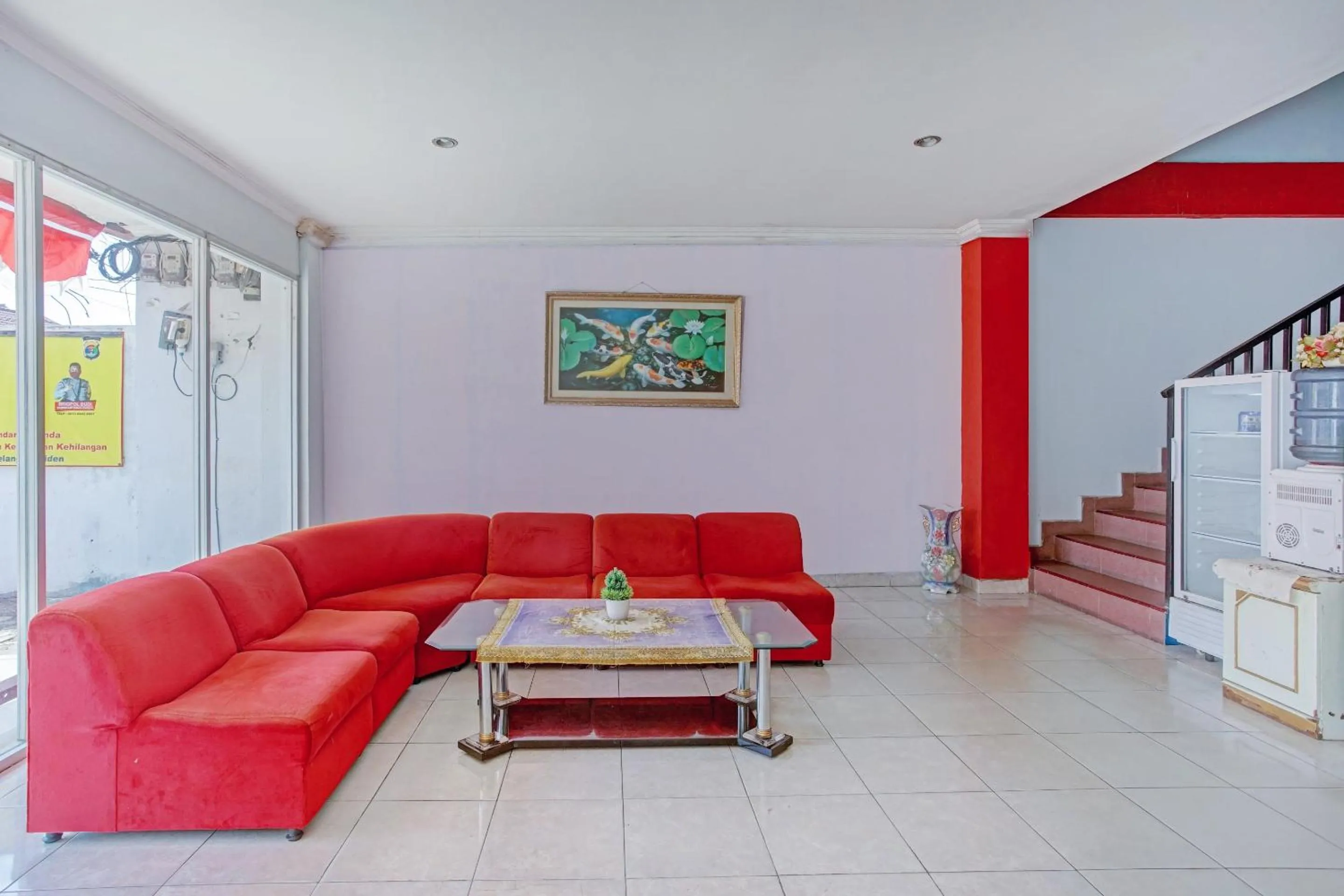 Lobby or reception in Hotel O Enggal Near Gor Saburai Formerly Hotel Pelangi