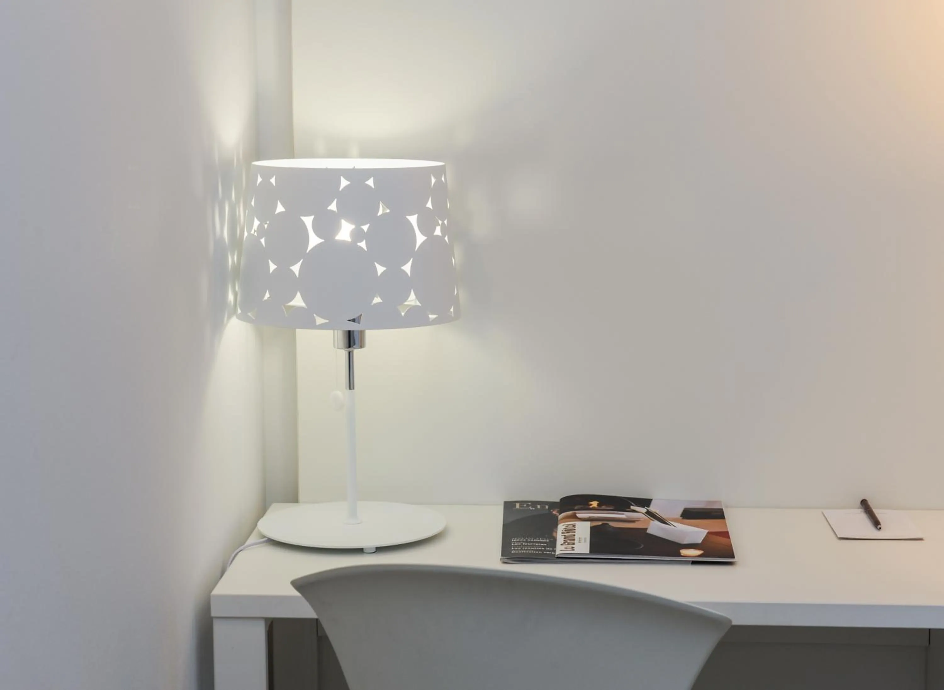 Decorative detail in Le Grand Hotel