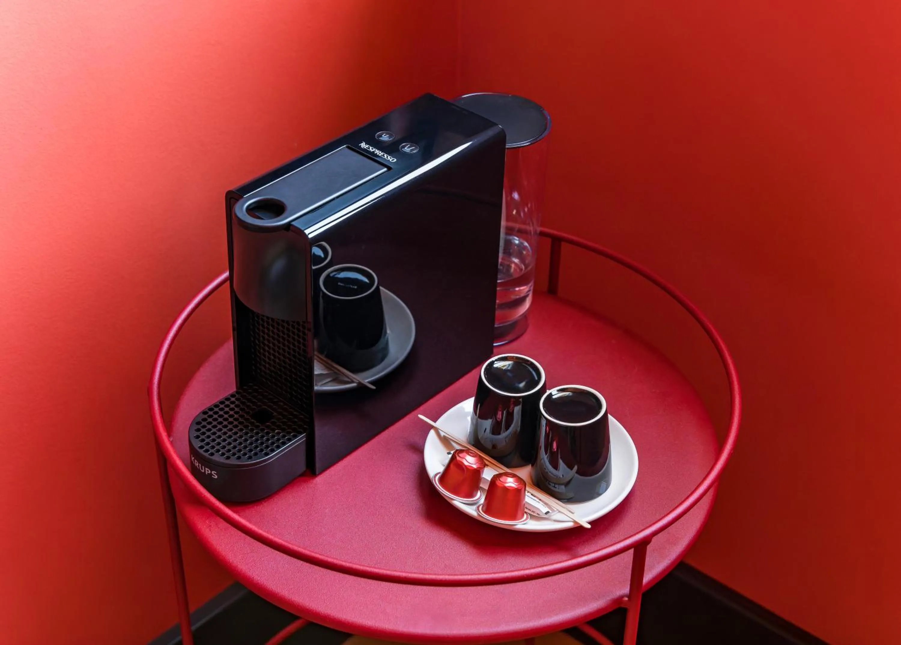 Coffee/tea facilities in Le Grand Hotel