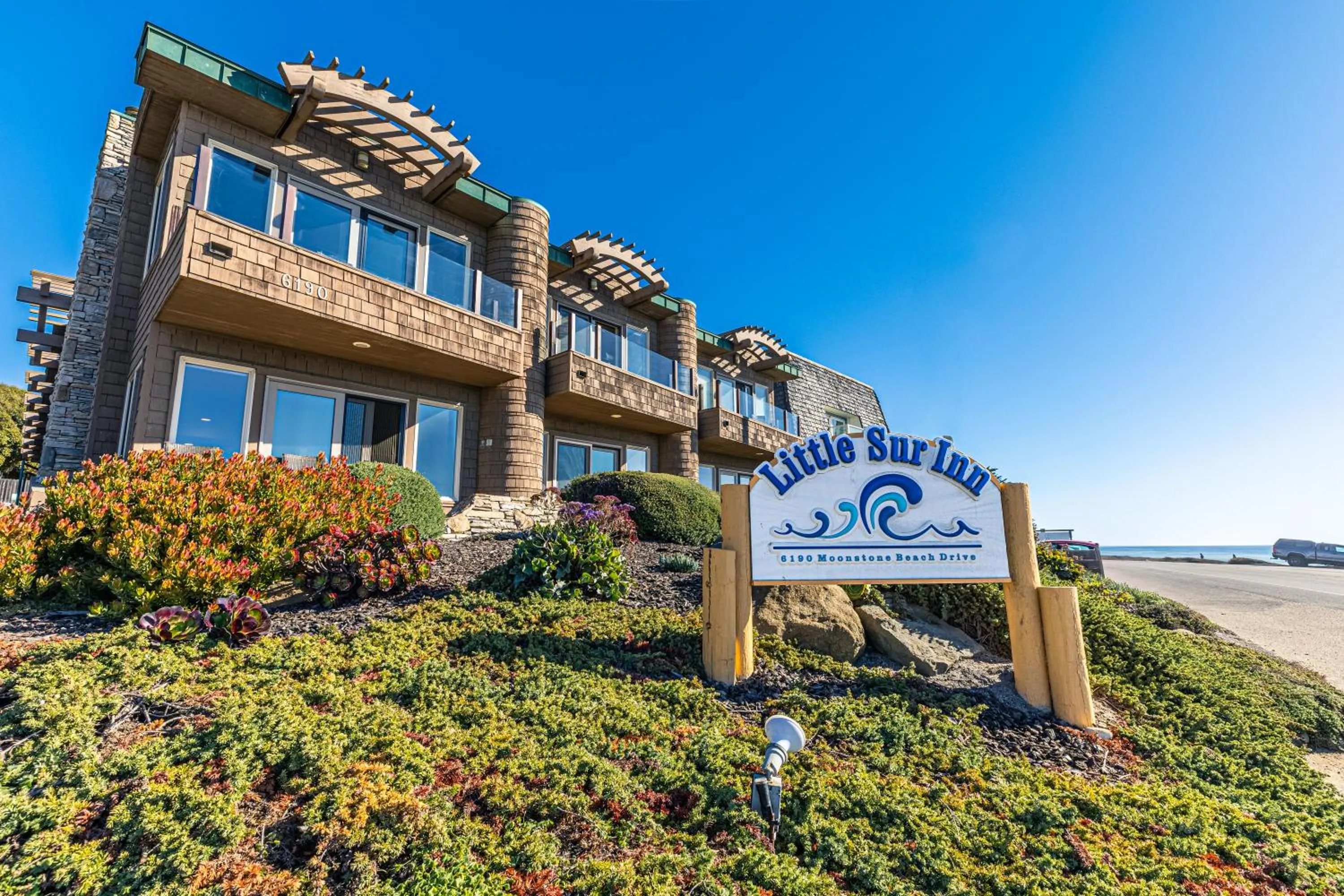 Property building in Little Sur Inn