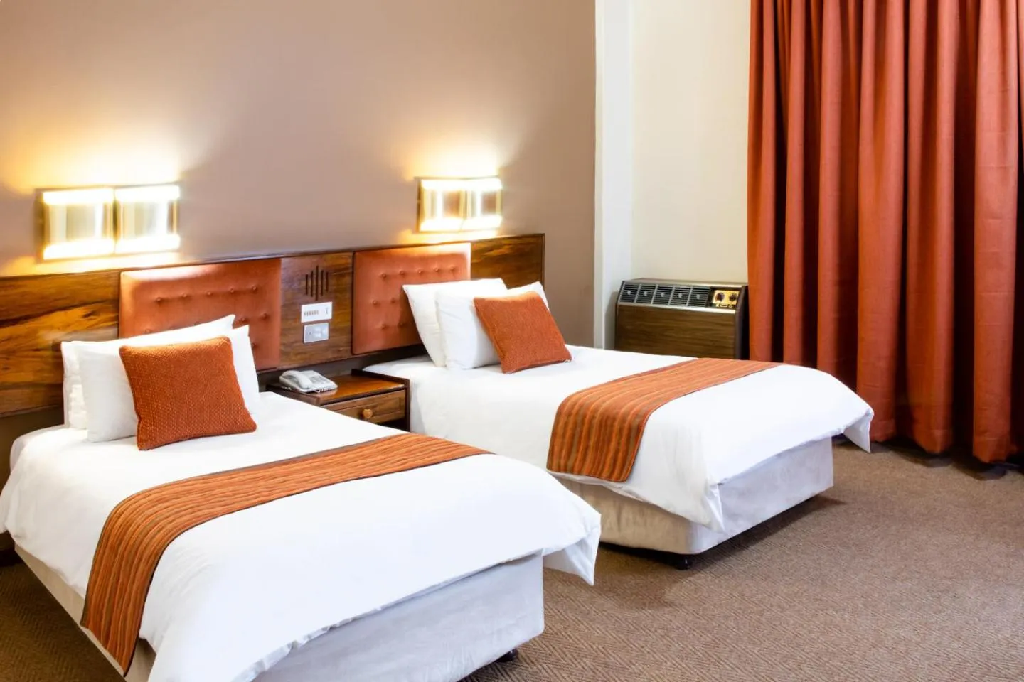 Bedroom, Bed in Elgro Hotel Potchefstroom
