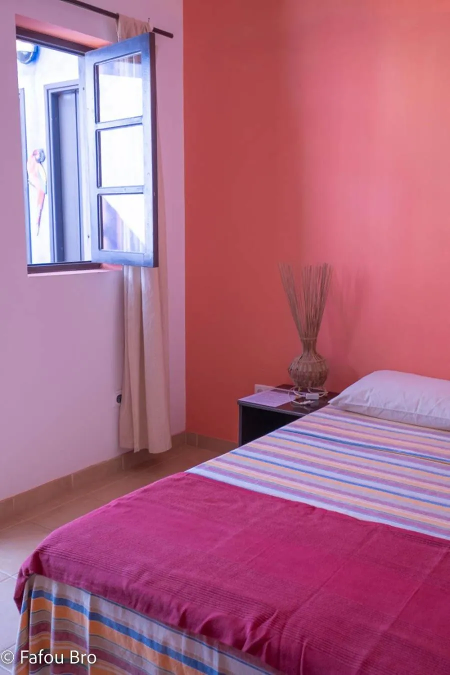 Bed in Sakaroule B&B