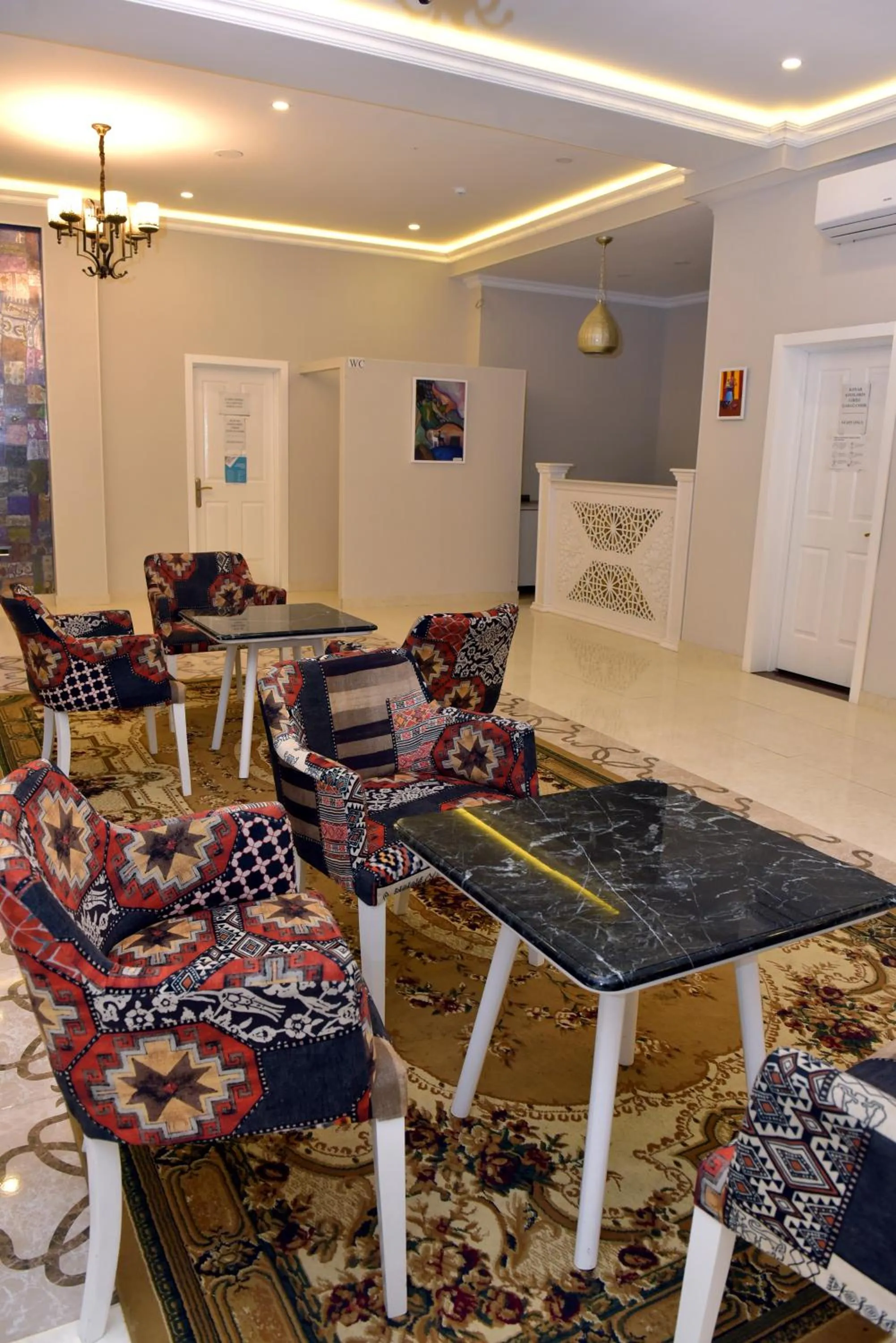 Lobby or reception in Ruma Qala Hotel