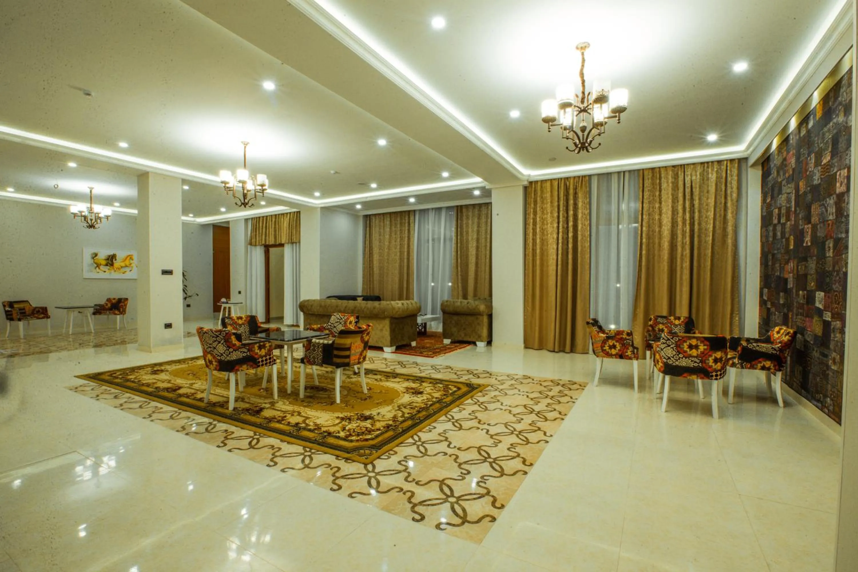 Lobby or reception in Ruma Qala Hotel