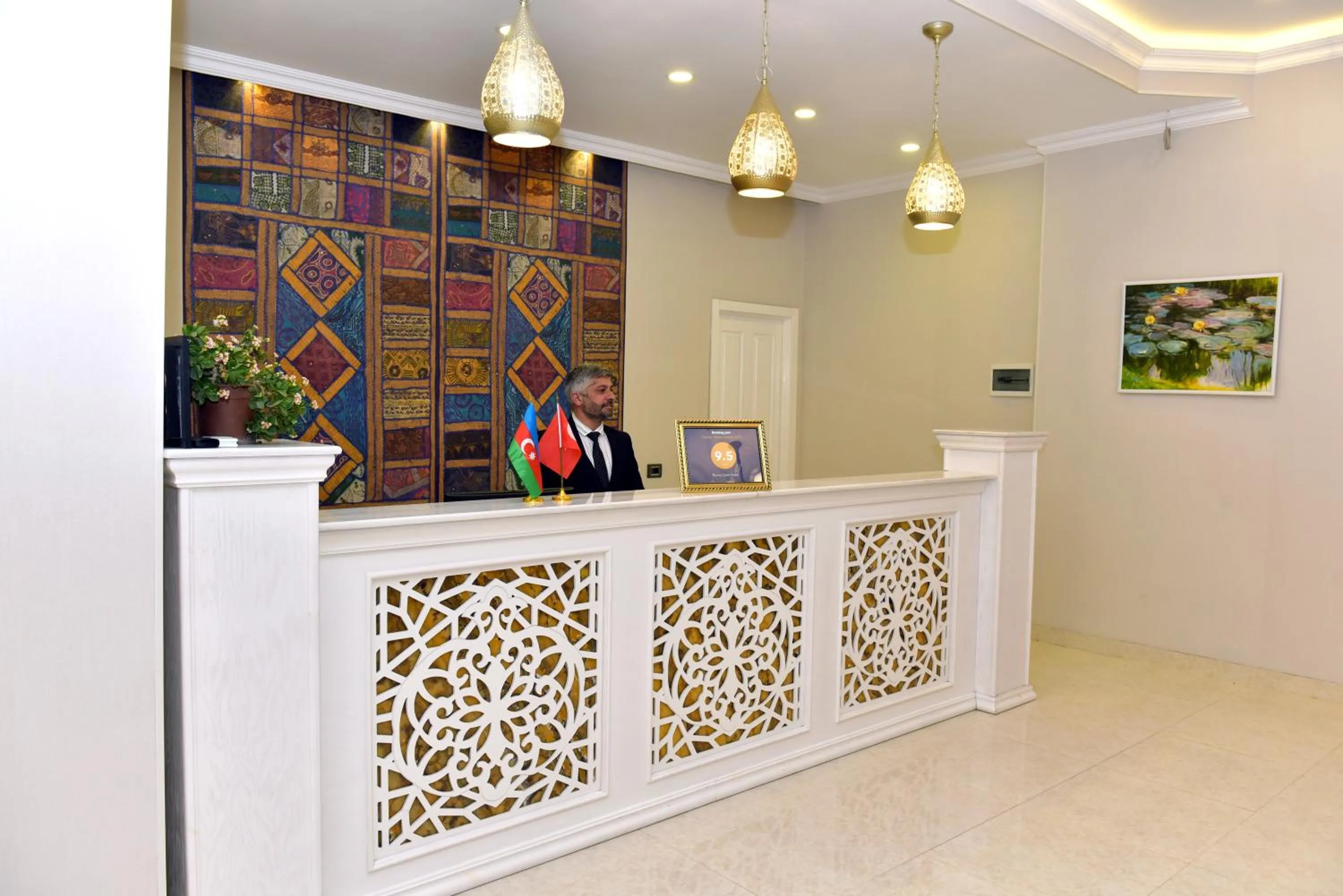 Lobby or reception in Ruma Qala Hotel
