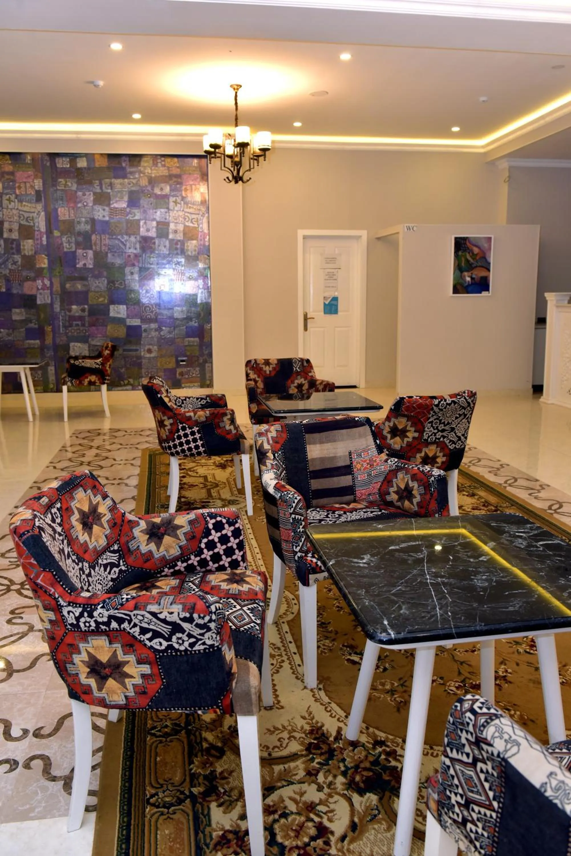 Lobby or reception in Ruma Qala Hotel