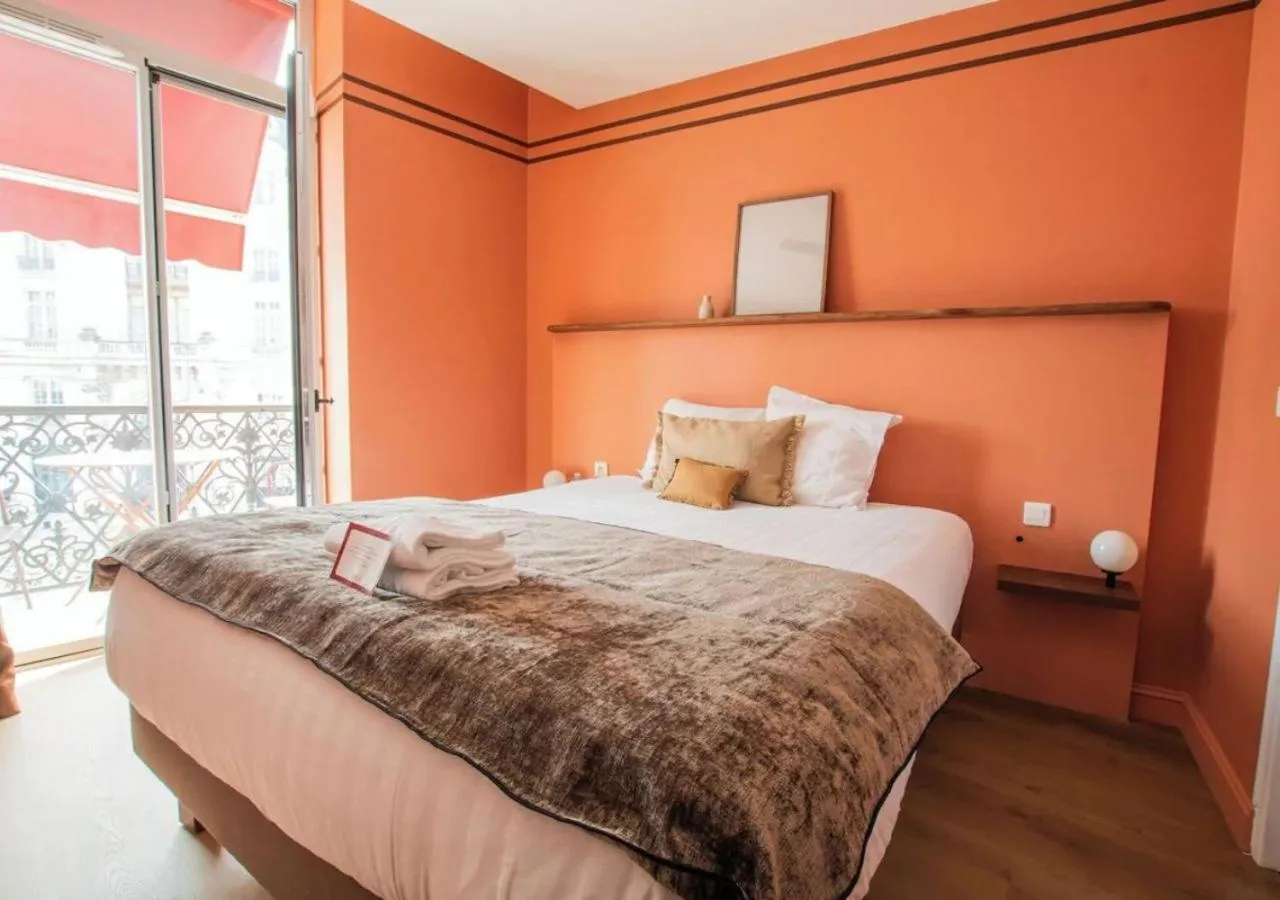 Bedroom, Bed in ROSA Boutique Hotel - Bordeaux Centre Gare