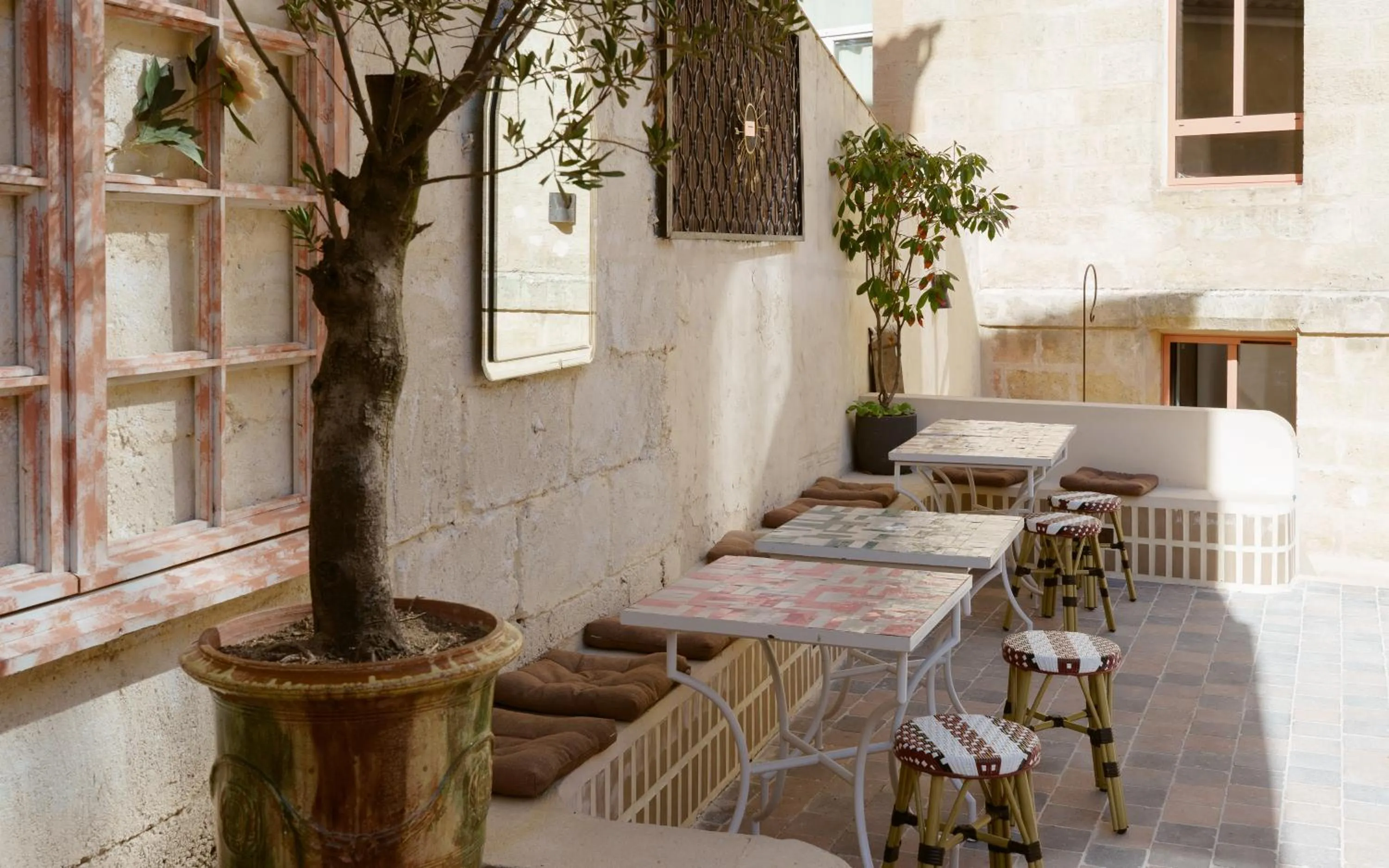Patio in ROSA Boutique Hotel - Bordeaux Centre Gare