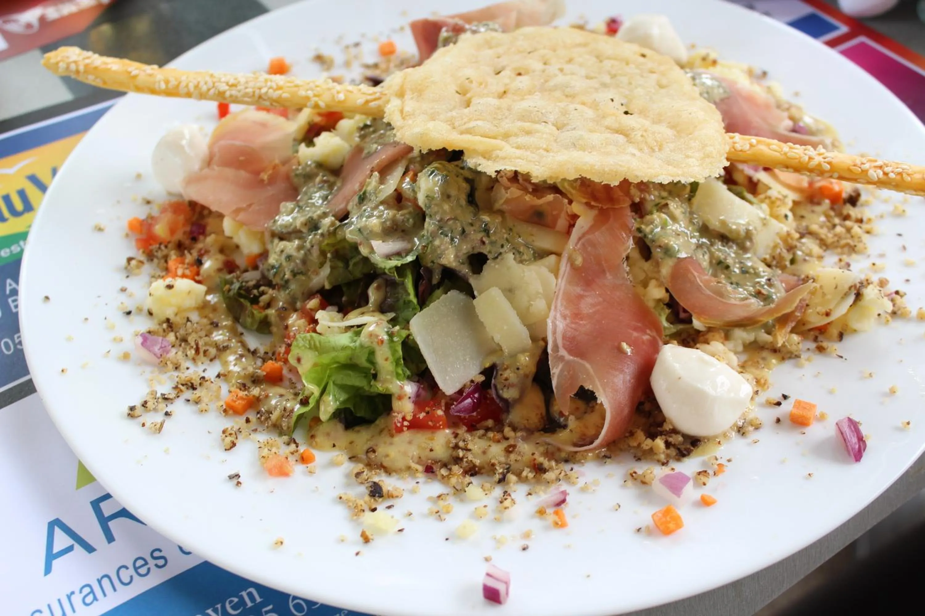 Food close-up in Le Grand Hôtel