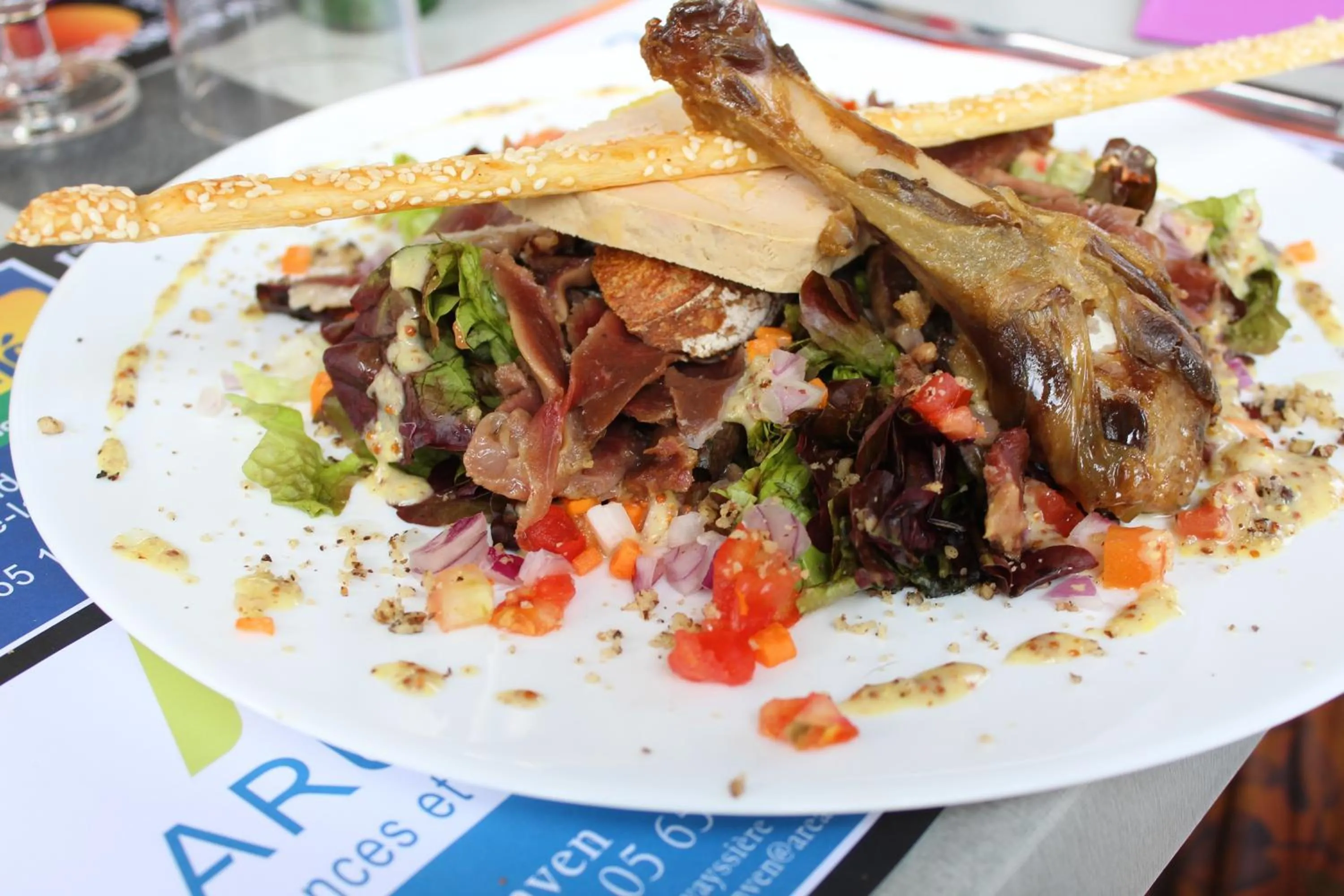 Food close-up in Le Grand Hôtel
