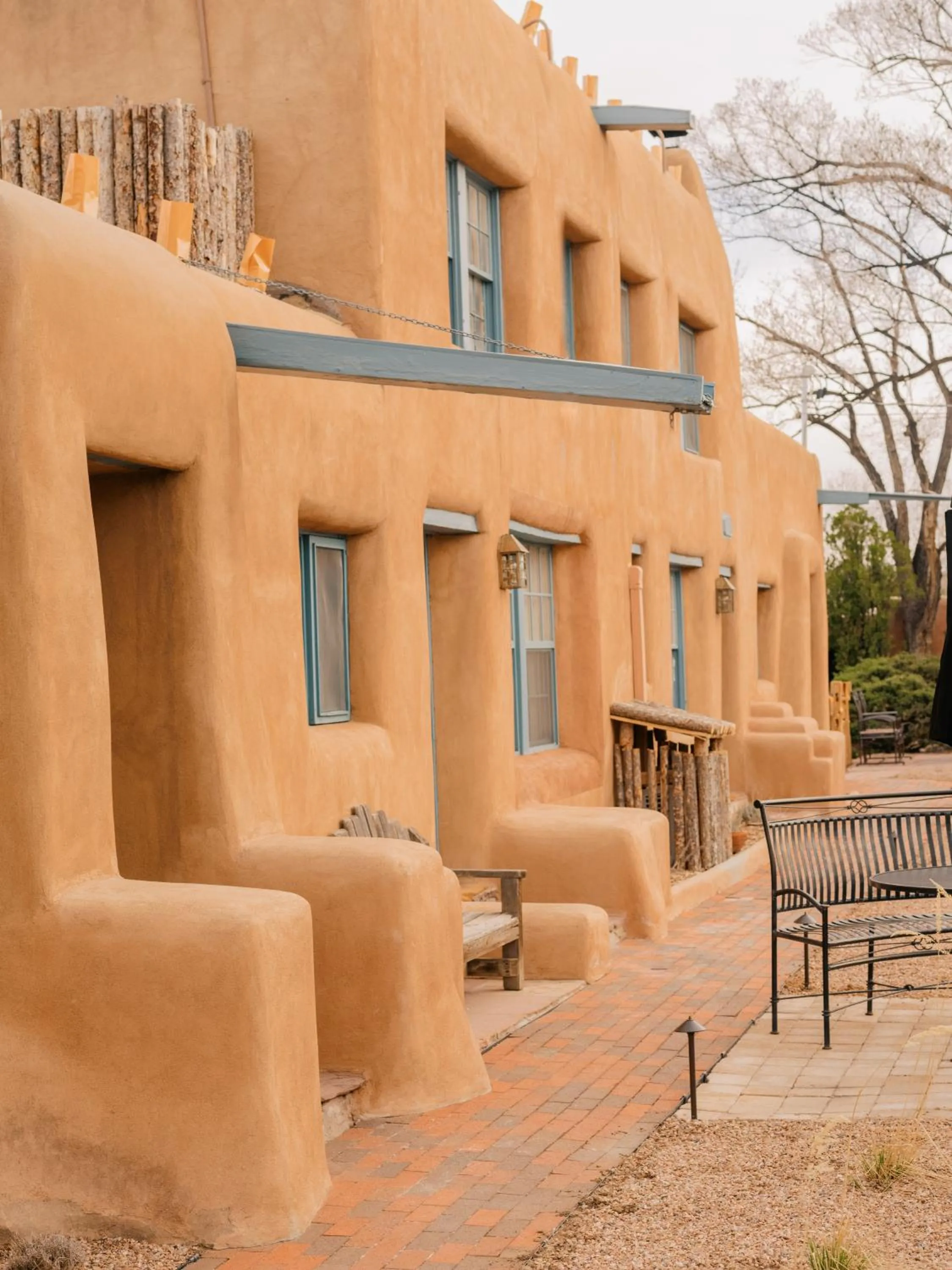 Property building in Pueblo Bonito Inn
