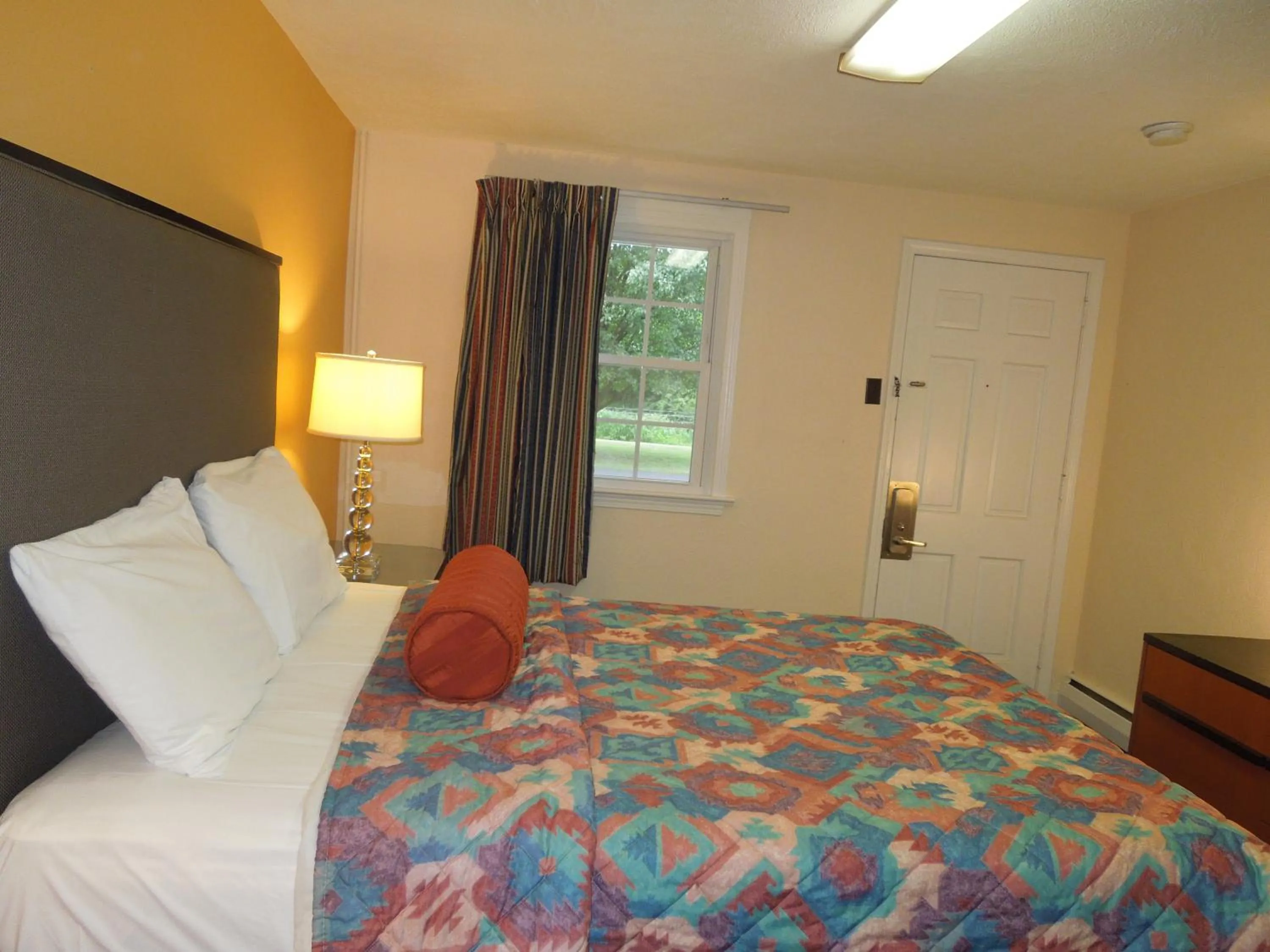 Bed in Sentinel Motel