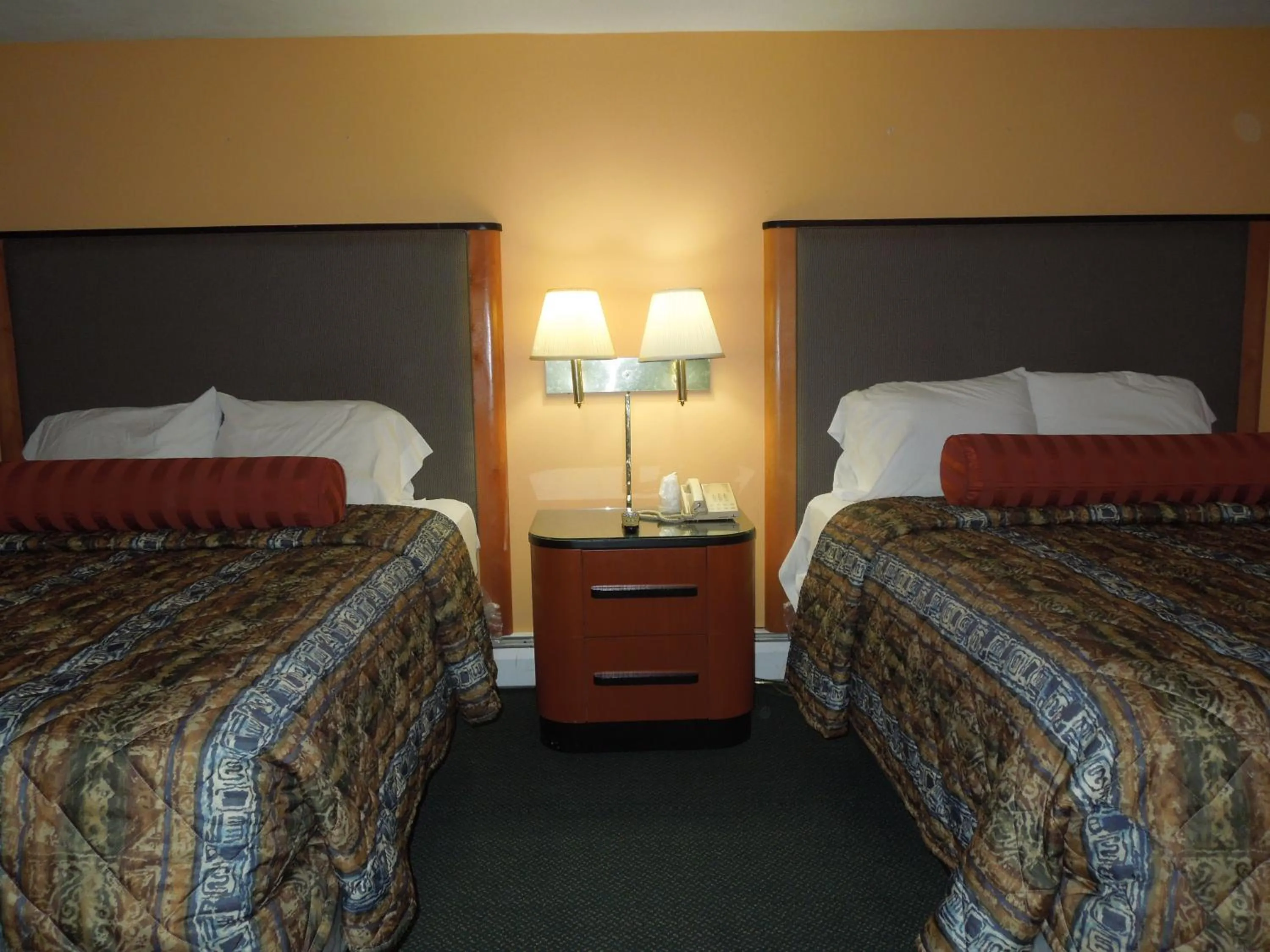 Bed in Sentinel Motel