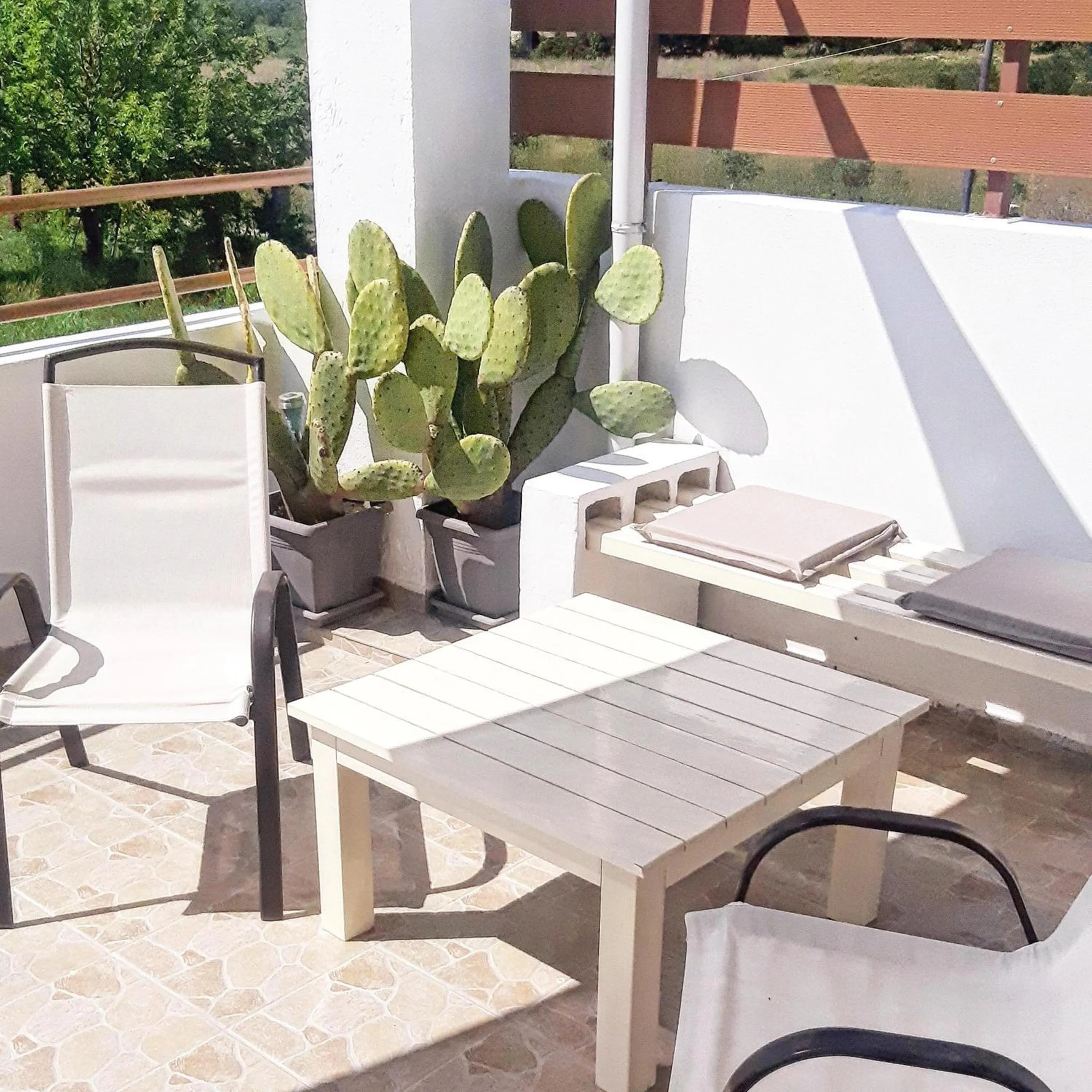 Balcony/Terrace in Voula Accommodation