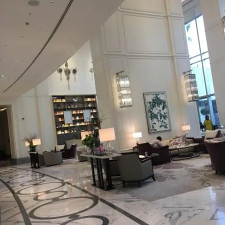 Lounge or bar in Amazing 2 bedroom with full burj view