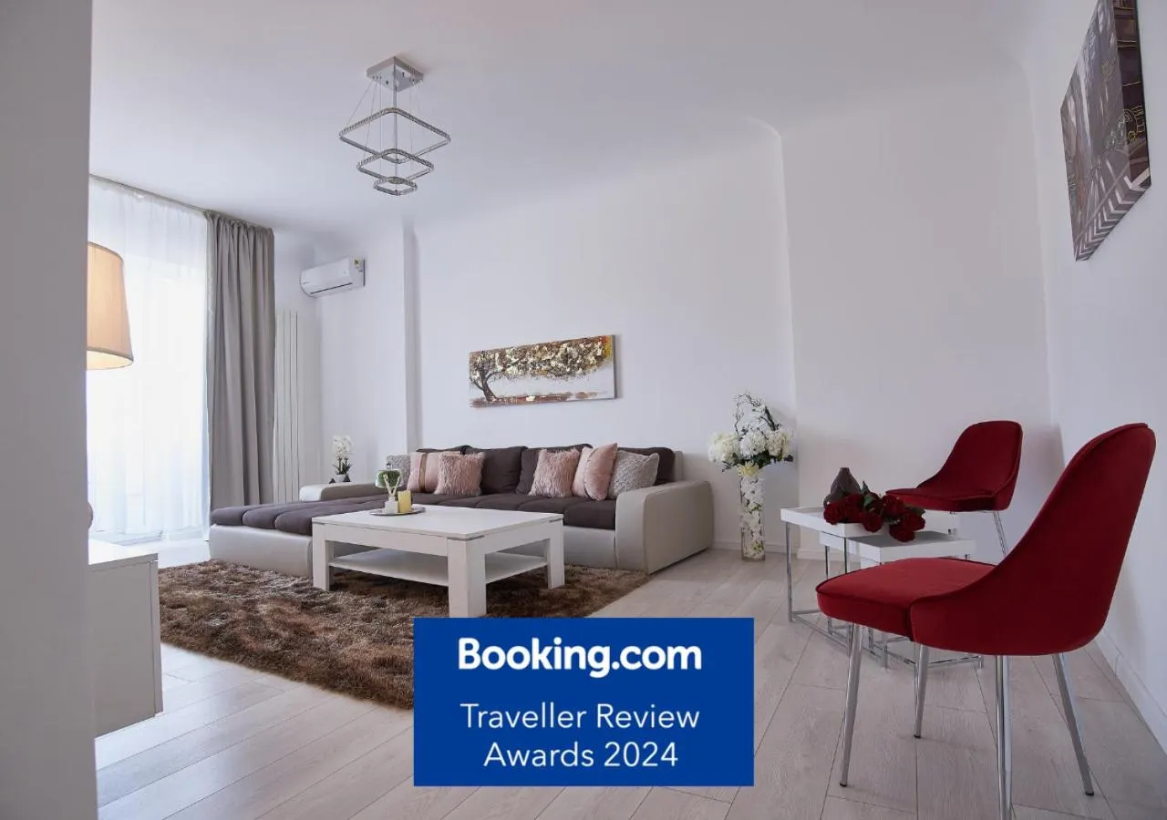 Living room in Metropole Apartments Old Town