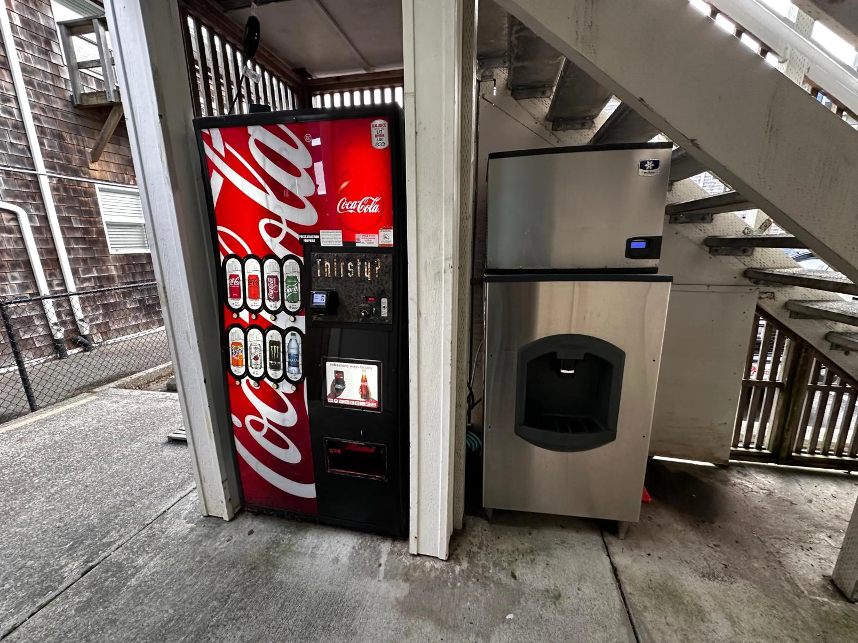 vending machine in Inn at the Shore