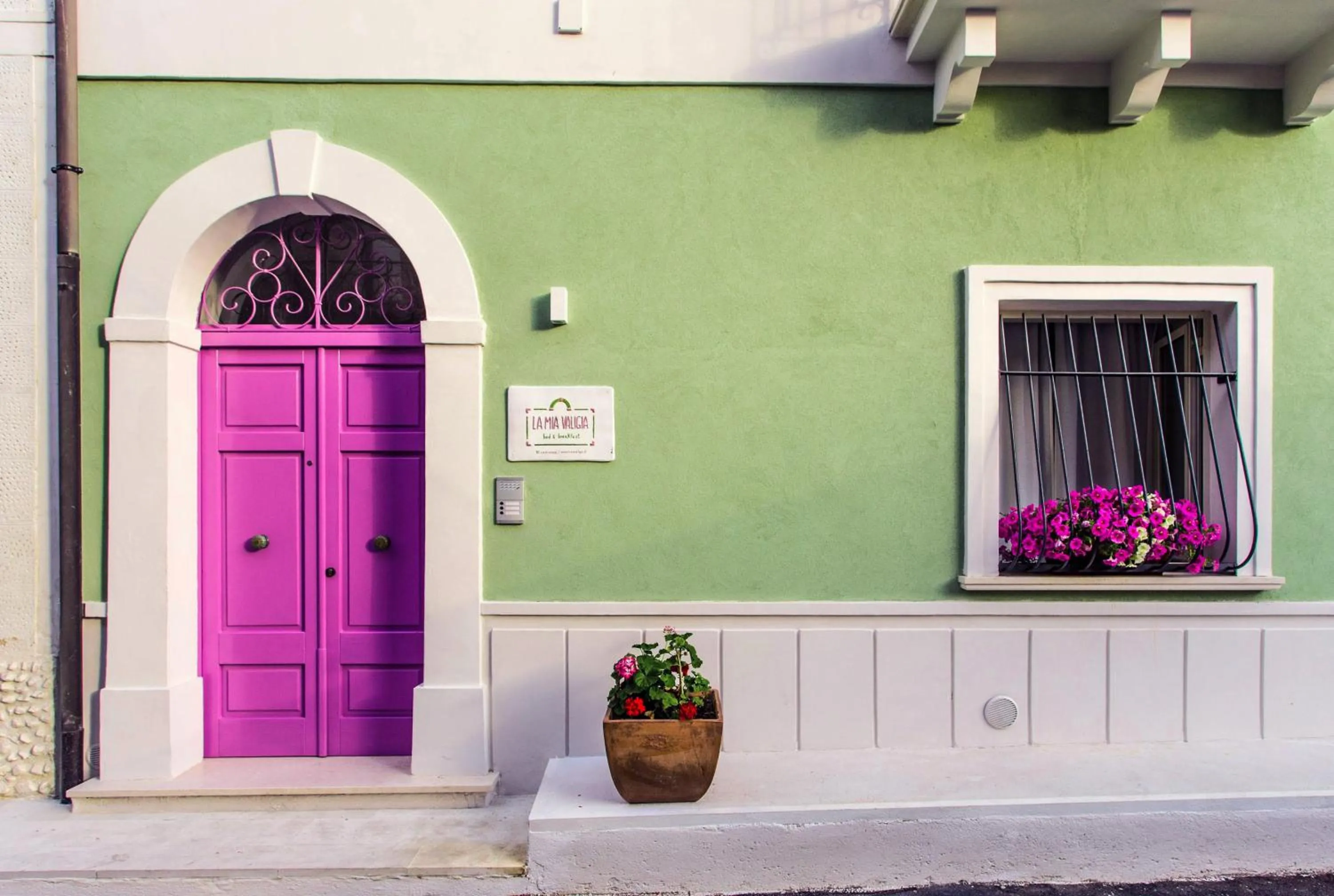 Facade/entrance in B&B La Mia Valigia